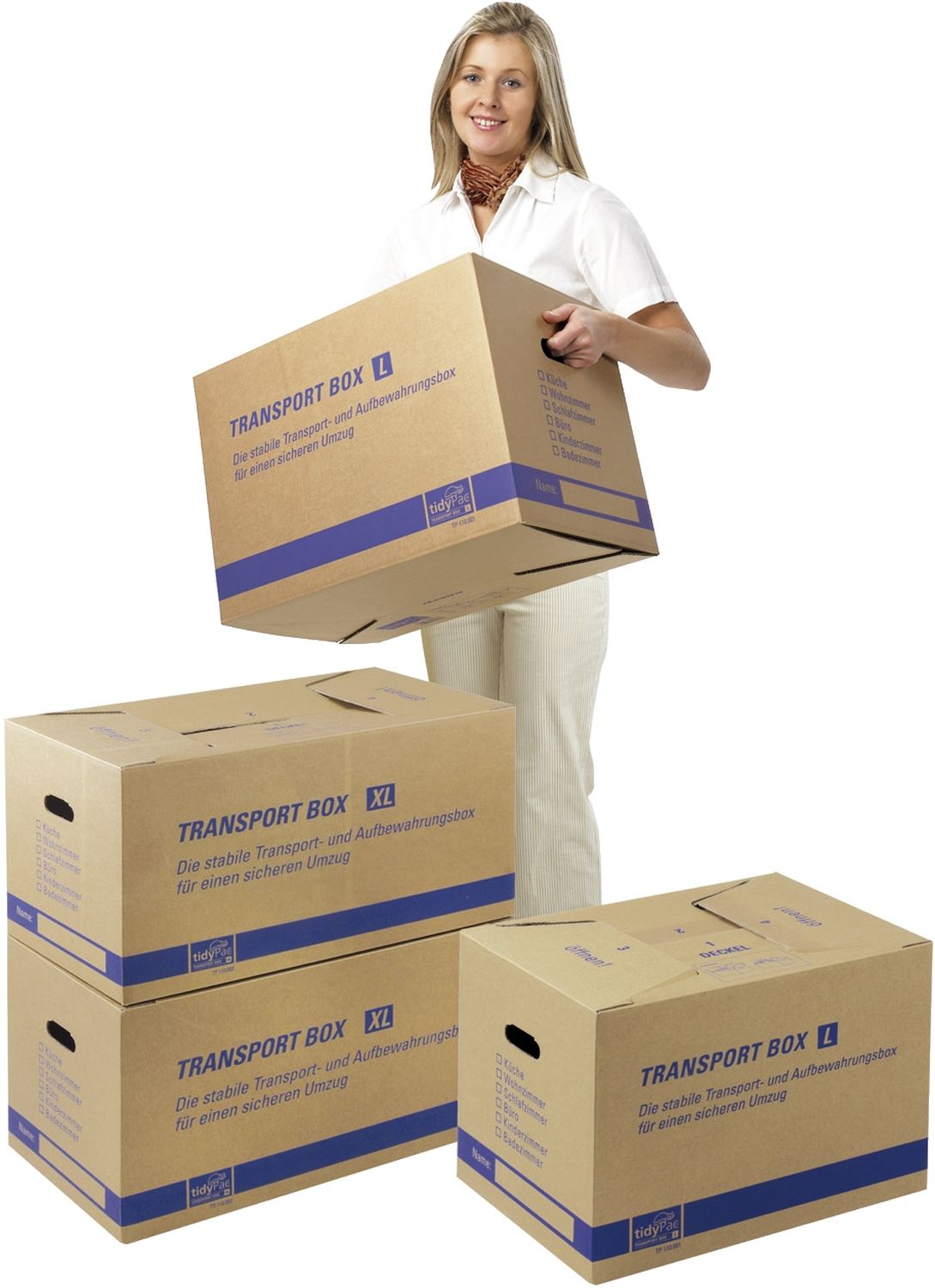 Transportboxen 680x350x355 mm, braun Transportboxen 680x350x355 mm, braun