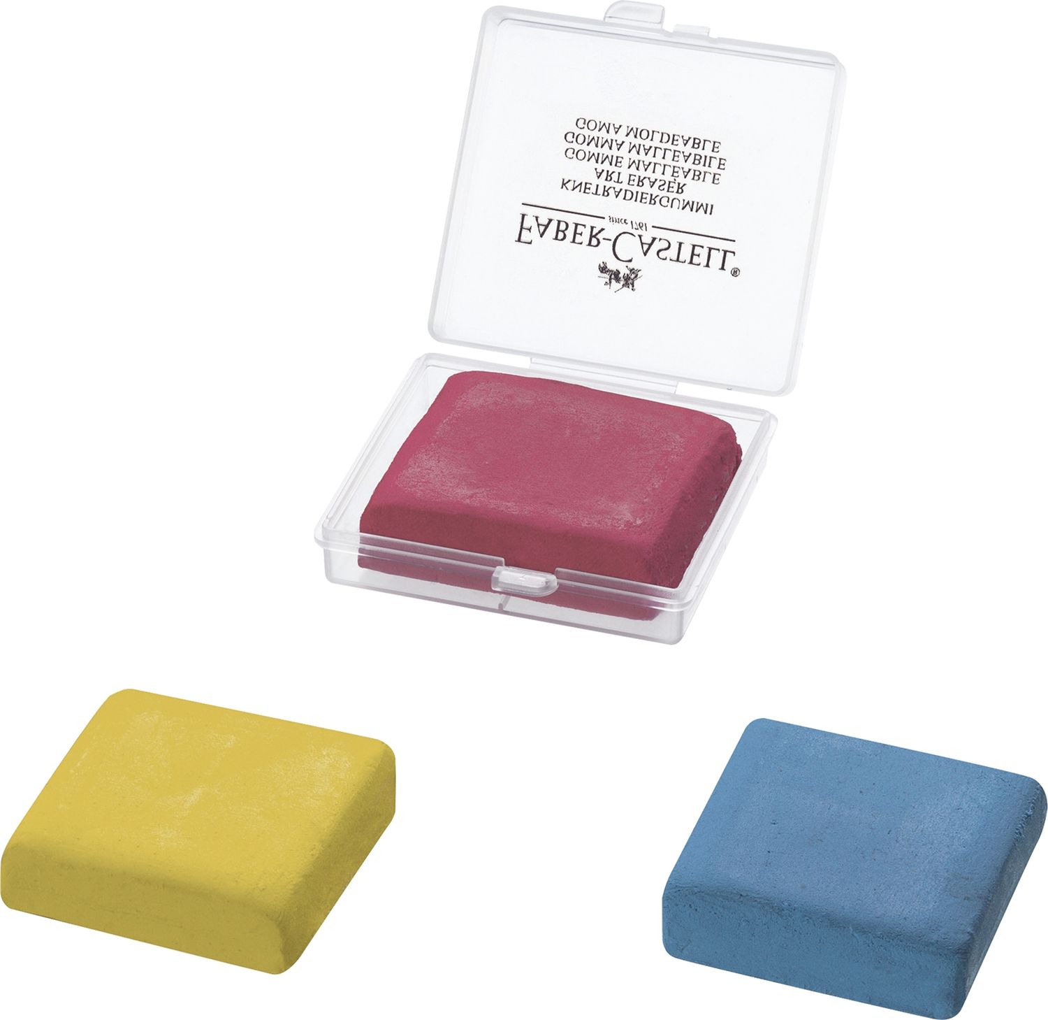 Knetradierer ART ERASER - sortiert, in Kunststoffbox Knetradierer ART ERASER - sortiert, in Kunststoffbox