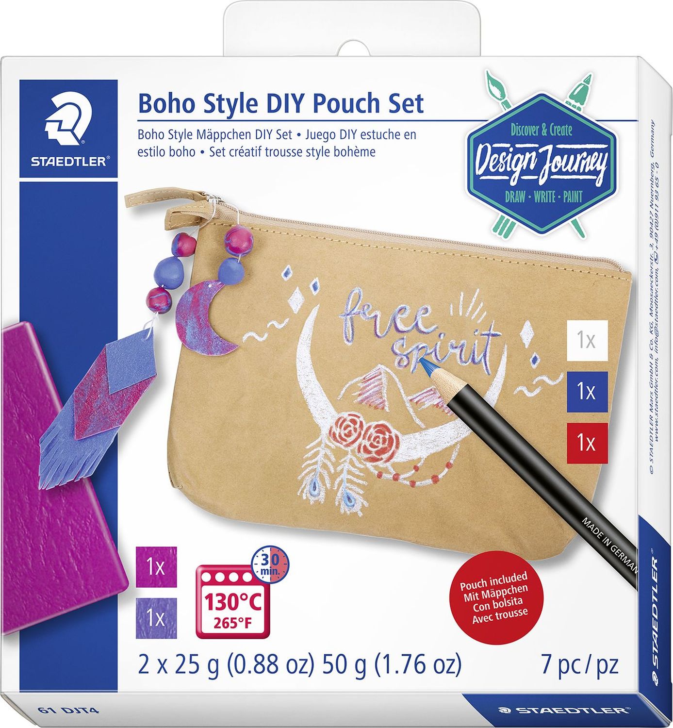 Bastelset DIY Trend Set - Boho Style Mäppchen Bastelset DIY Trend Set - Boho Style Mäppchen