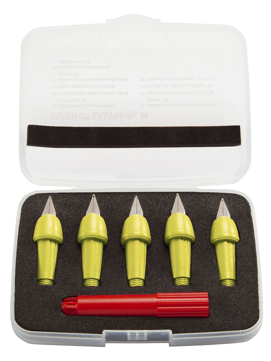 Schreibeinsatz EASYbirdy® - Feder M, 5 Stück, gelb Schreibeinsatz EASYbirdy® - Feder M, 5 Stück, gelb