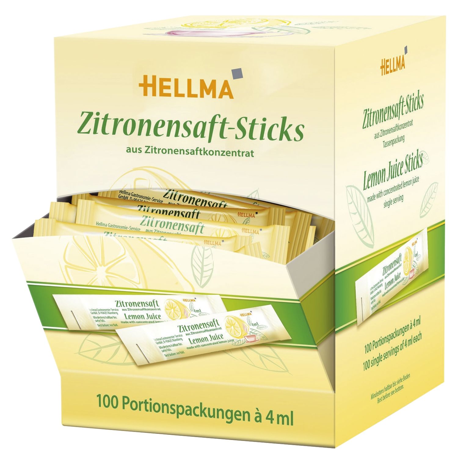 Zitronensaft-Sticks