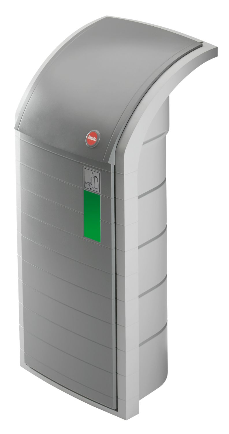 Abfall-/Wertstoffsammler ProfiLine WSB Design XXXL - 120 Liter, eckig, grau Abfall-/Wertstoffsammler ProfiLine WSB Design XXXL - 120 Liter, eckig, grau