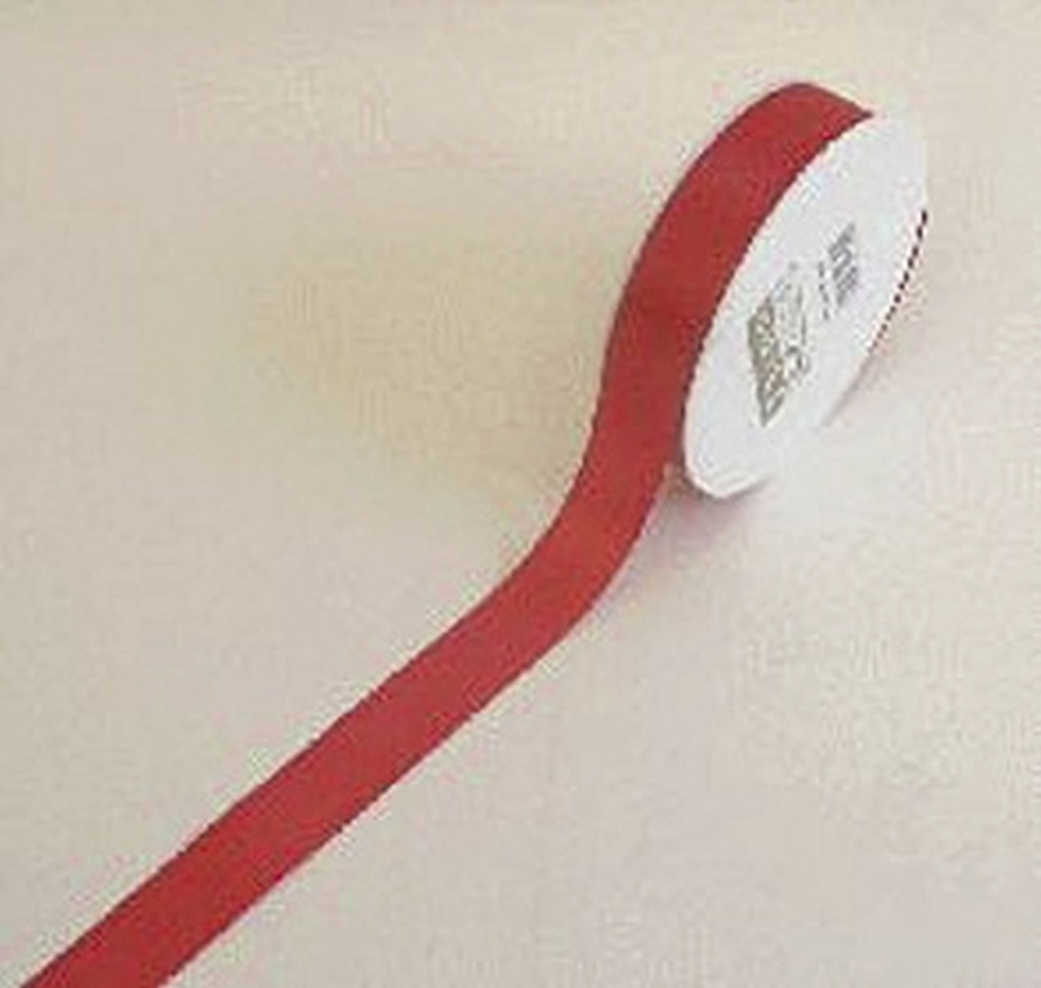 Basic Taftband - 25 mm x 50 m, rot