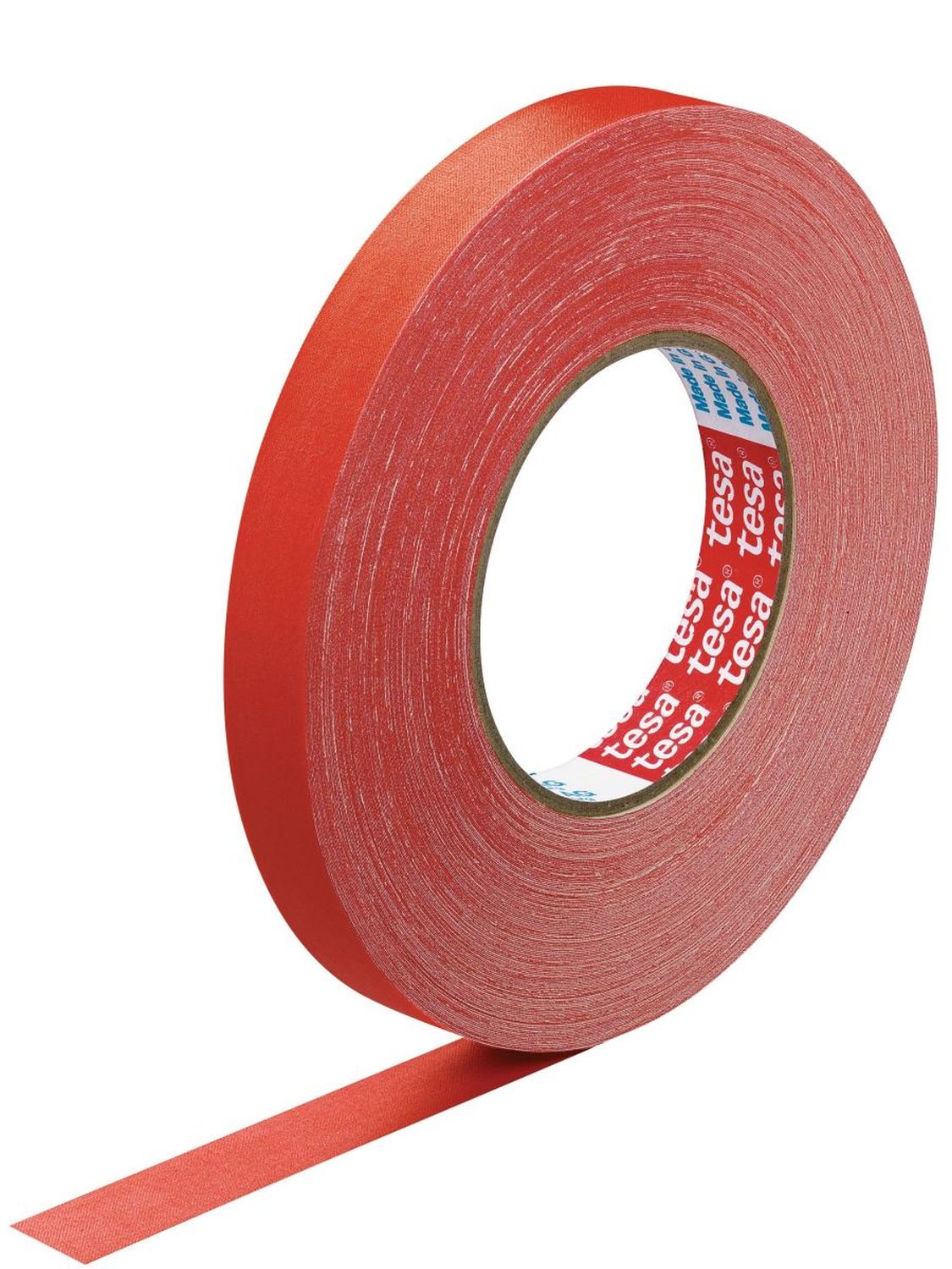 Gewebeklebeband - 50 m x 19 mm, rot