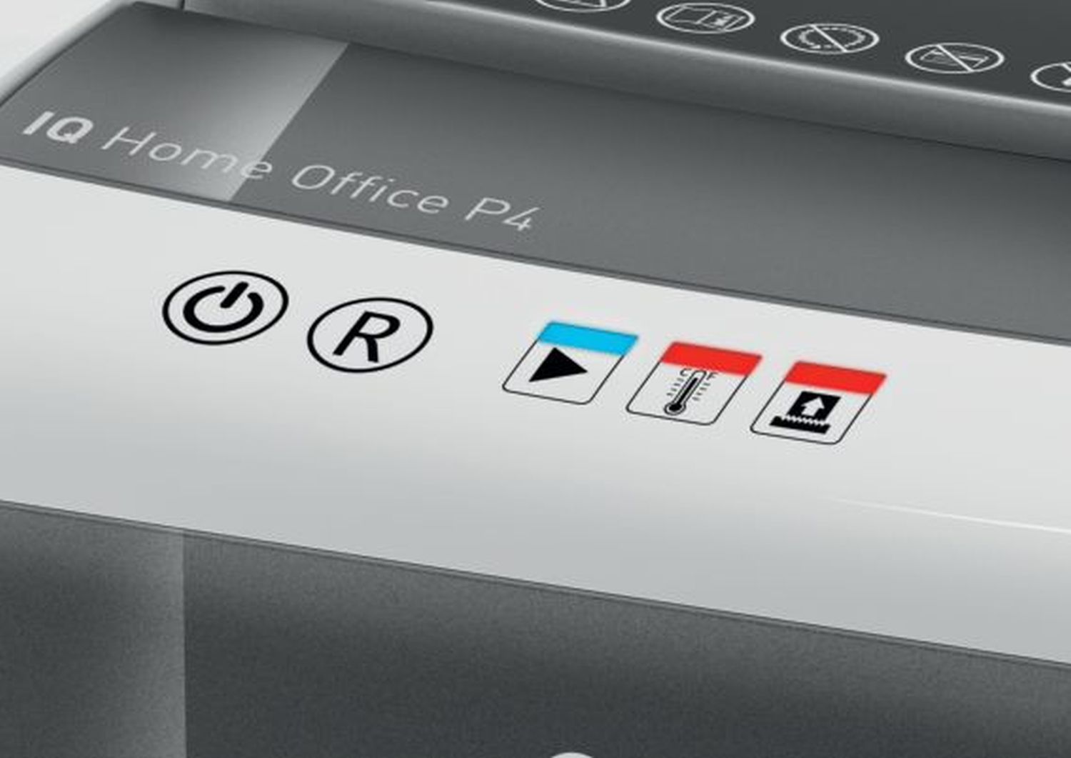 Aktenvernichter IQ Home Office - Partikelschnitt P4, 10 Blatt, weiß