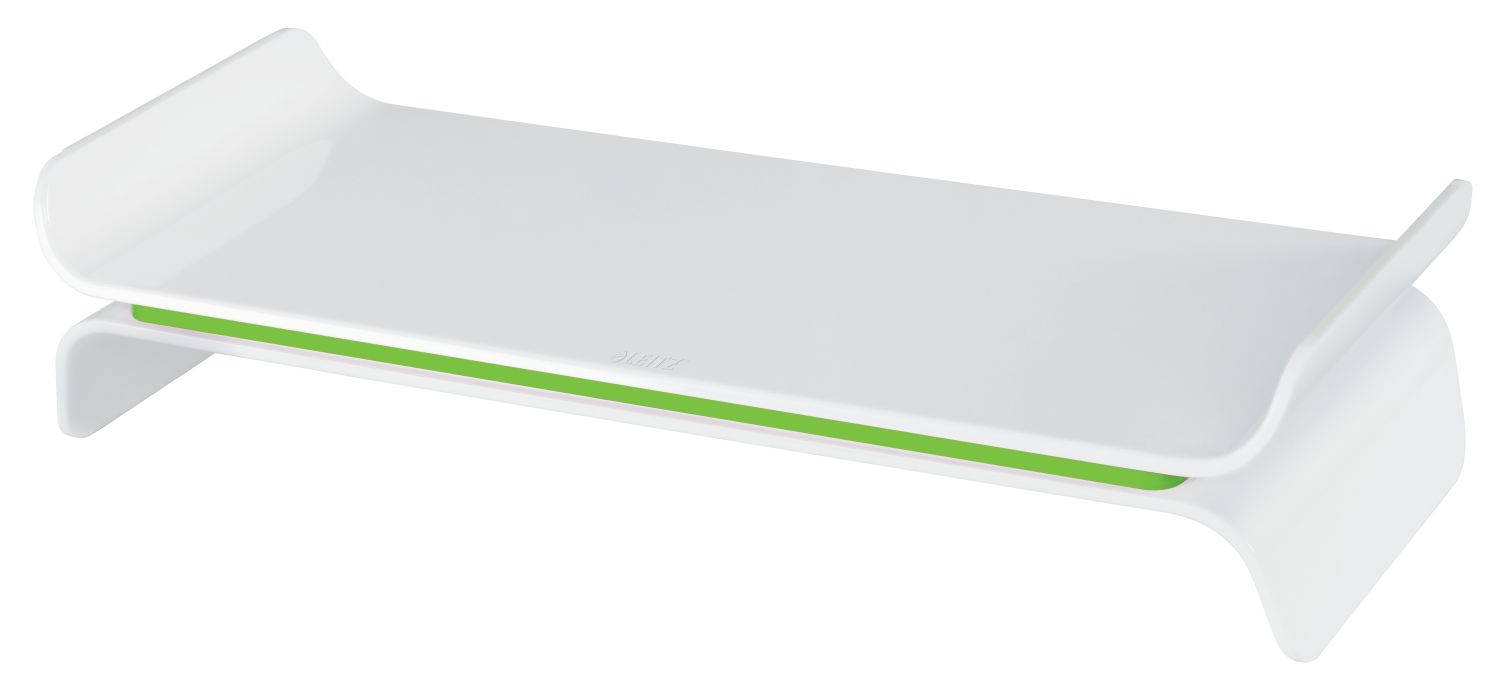 6504 Monitorständer Ergo WOW - zwei Höhen, weiß/grün 6504 Monitorständer Ergo WOW - zwei Höhen, weiß/grün
