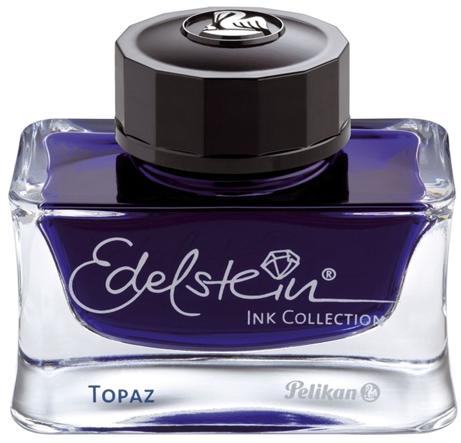 Edelstein® Ink - 50 ml Glasflacon, topaz (türkis-blau) Edelstein® Ink - 50 ml Glasflacon, topaz (türkis-blau)