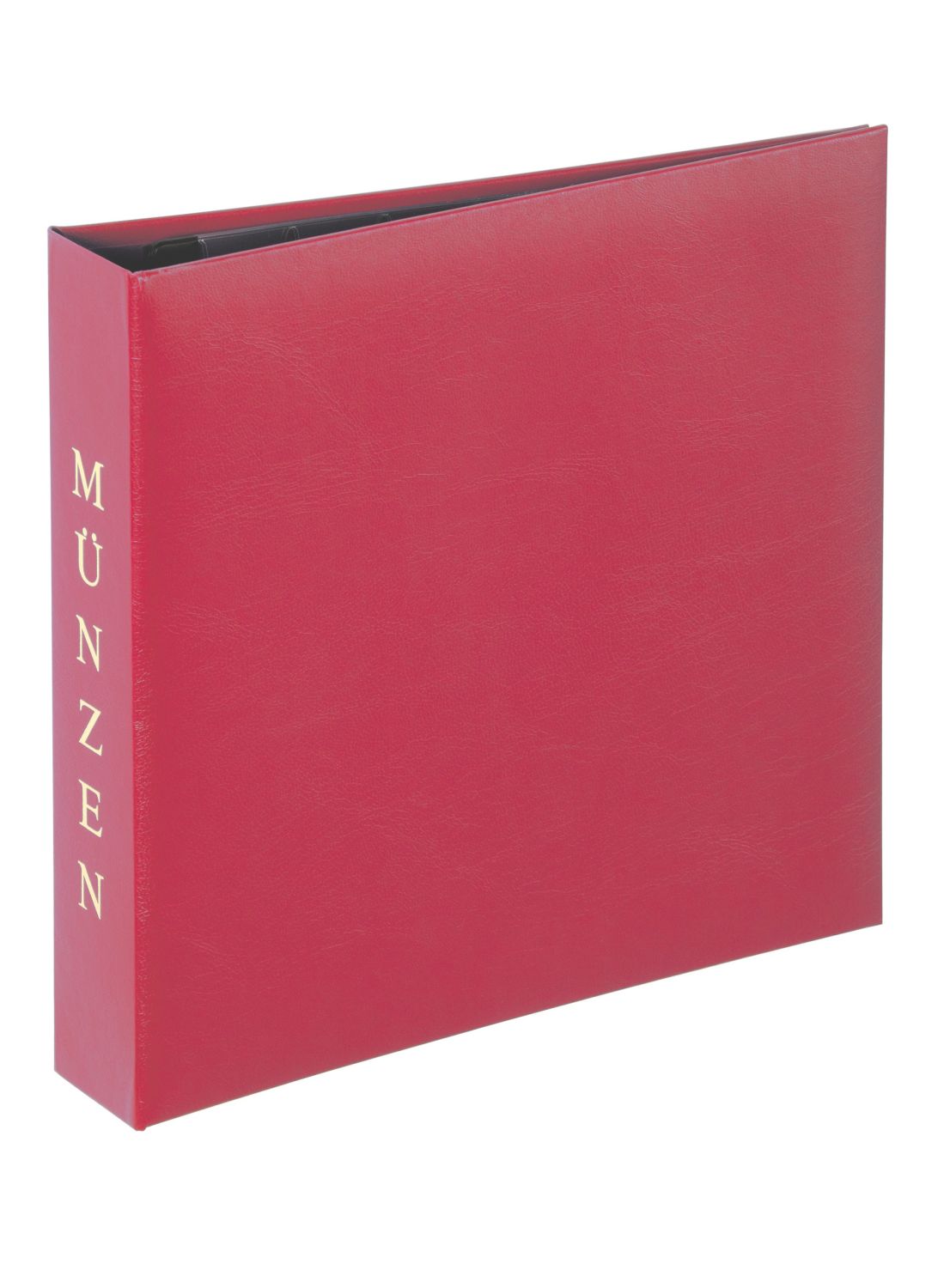 Münzalbum Kunstleder weinrot Münzalbum Kunstleder weinrot