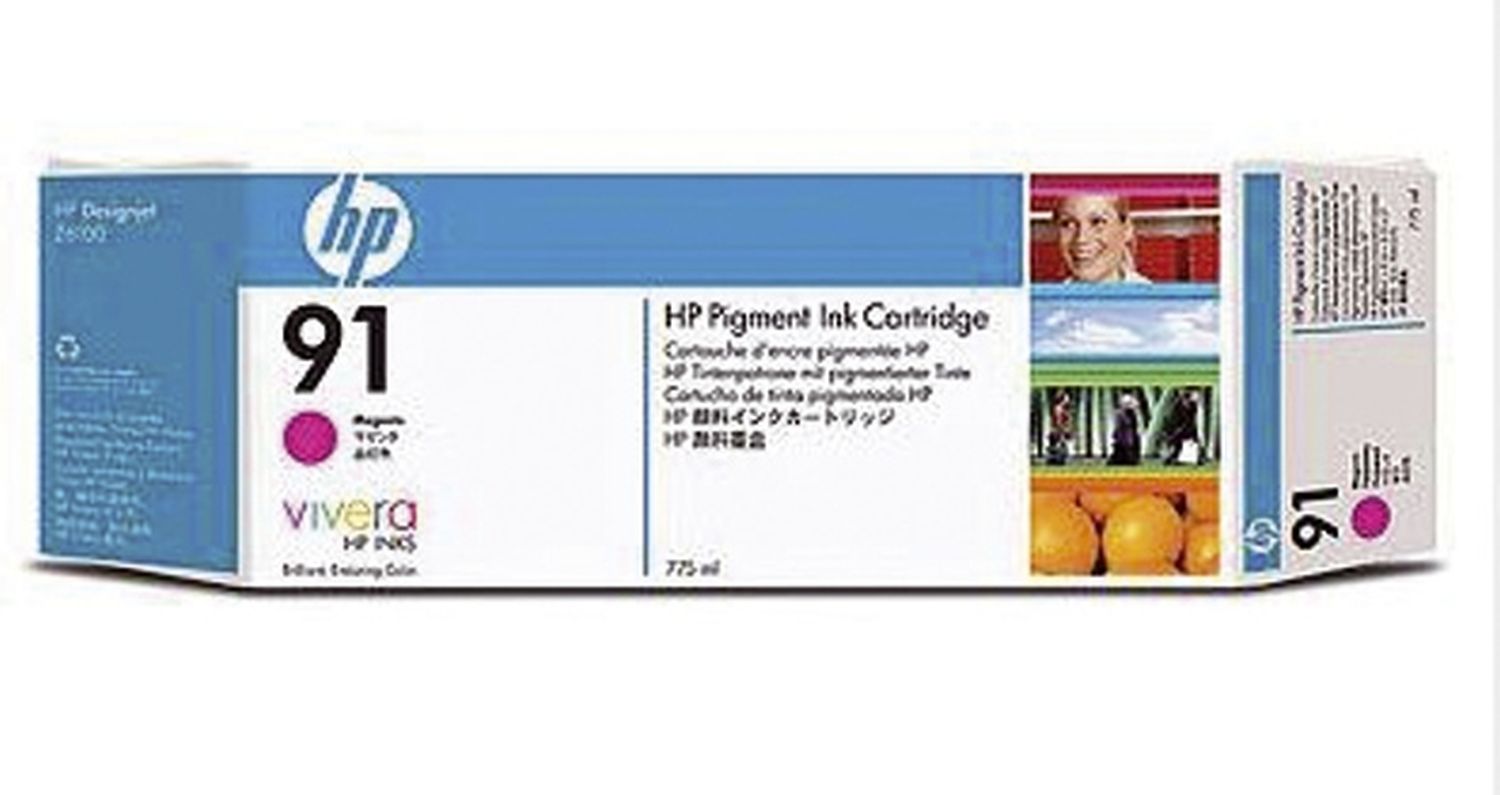 Original HP Tintenpatrone magenta (C9468A,91,91M,91MAGENTA,NO91,NO91M,NO91MAGENTA)