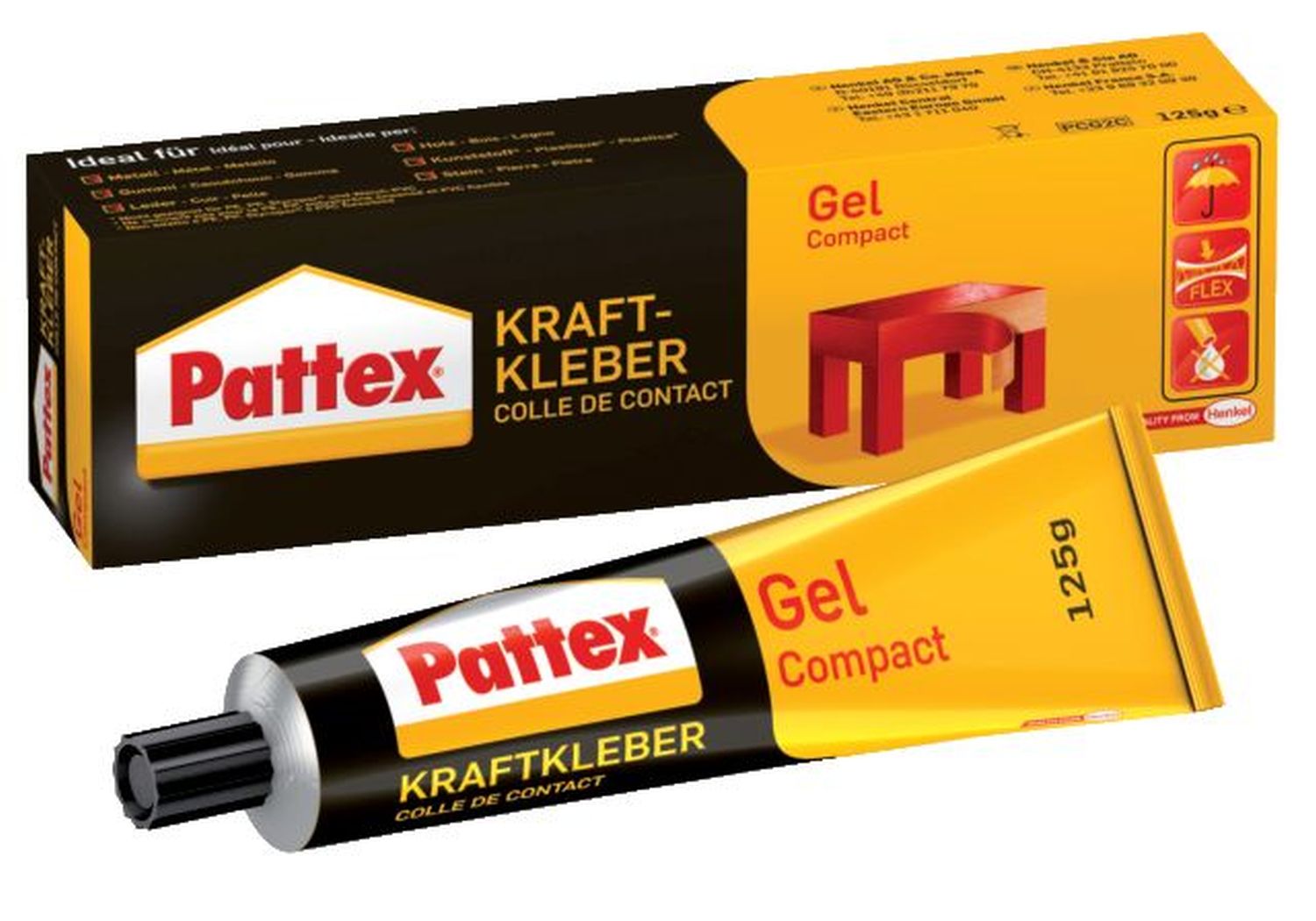 Kraftkleber Gel compact 125g Kraftkleber Gel compact 125g