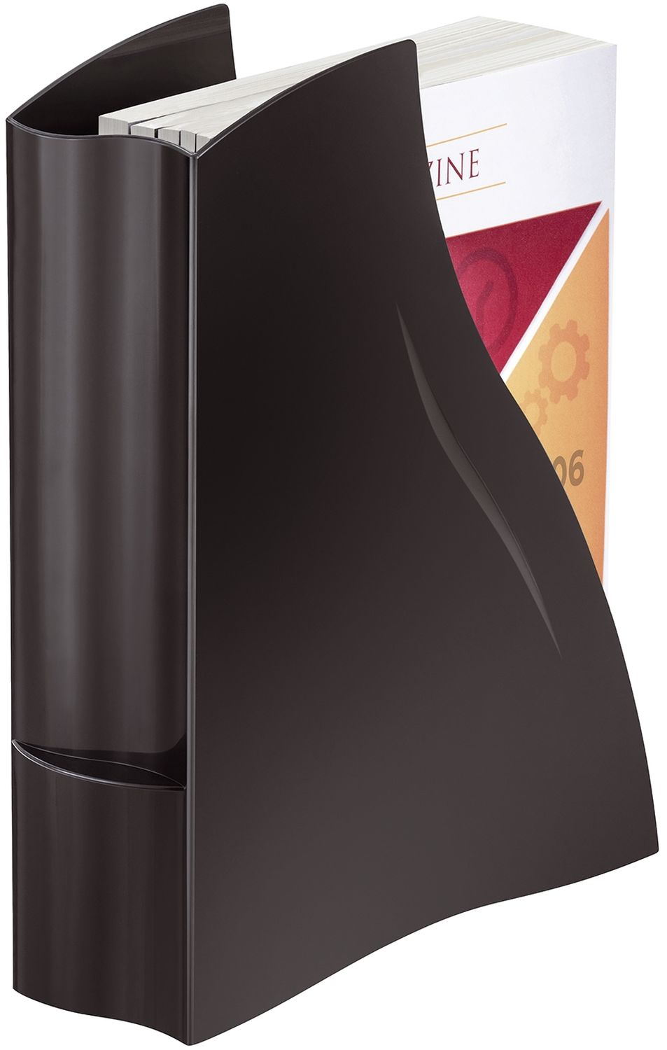 Stehsammler Ellypse - schwarz