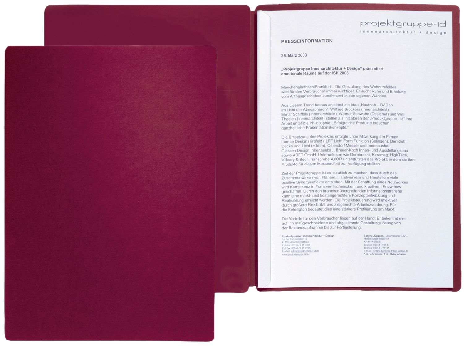 Präsentationsmappe Star - A4, 2-tlg., rot Präsentationsmappe Star - A4, 2-tlg., rot