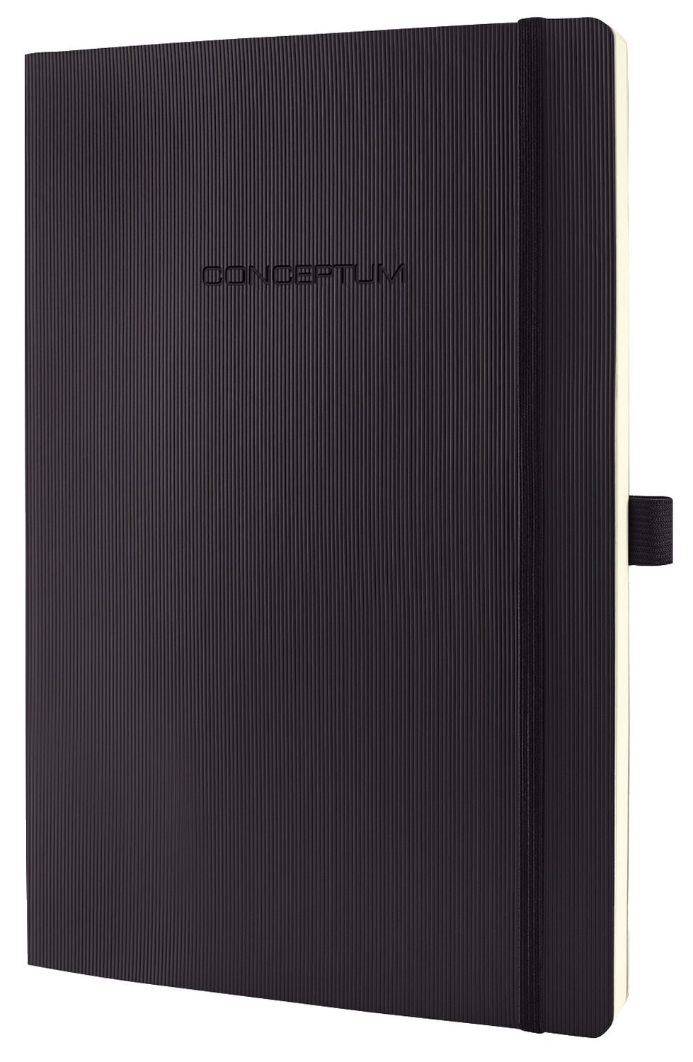 Notizbuch Conceptum - ca. A4, punktkariert, 194 Seiten, schwarz, Softcover Notizbuch Conceptum - ca. A4, punktkariert, 194 Seiten, schwarz, Softcover