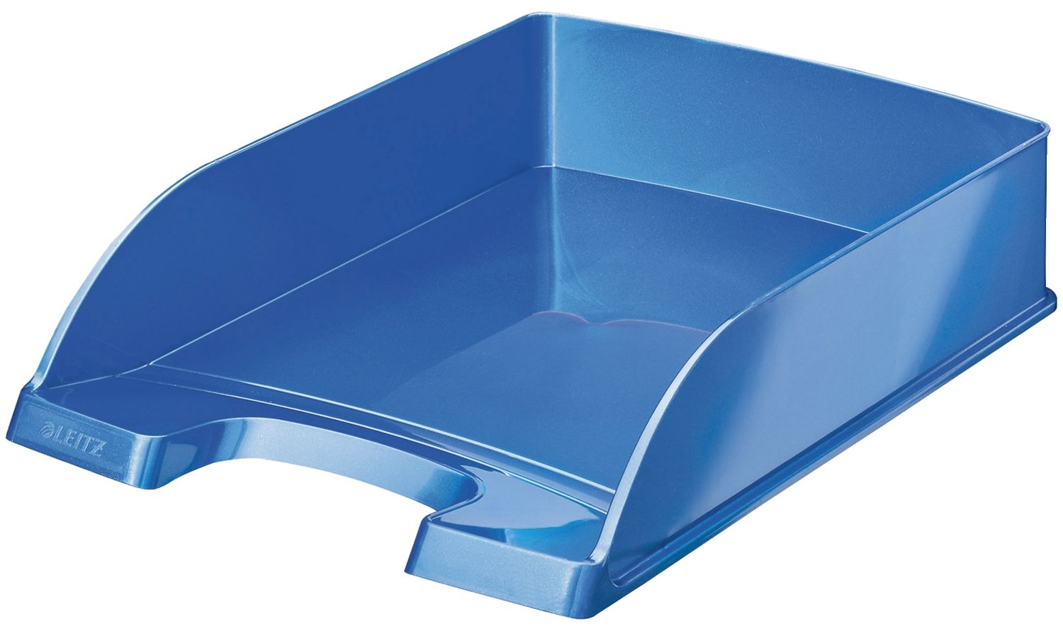 Briefablage Leitz WOW 5226-30-36, DIN A4, Polystyrol, blau metallic