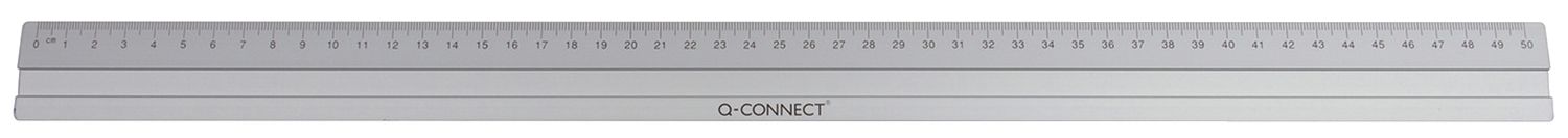 Lineal Alu - 50 cm, silber Lineal Alu - 50 cm, silber