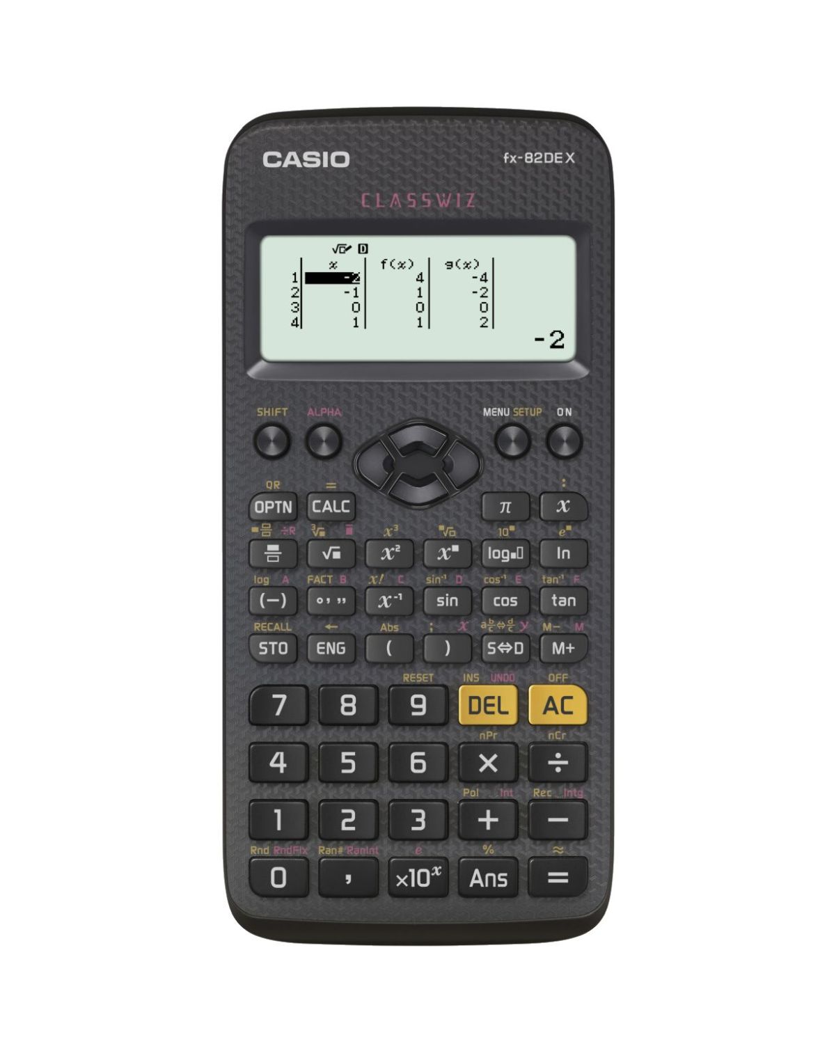 Technischer Schulrechner ClassWiz FX-82DEX-S-ET - 325 Funktionen, Batterie Technischer Schulrechner ClassWiz FX-82DEX-S-ET - 325 Funktionen, Batterie