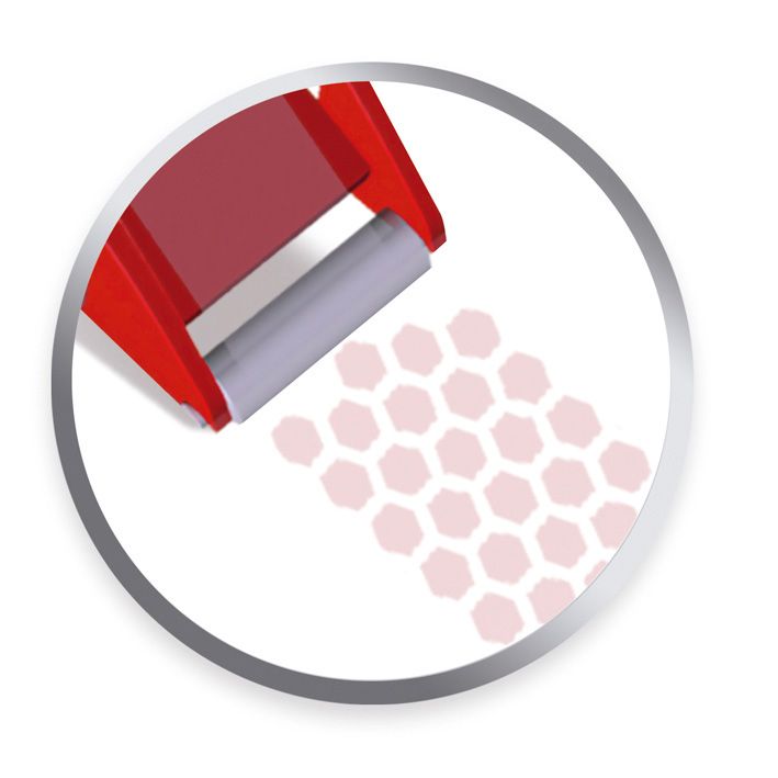 Kleberoller Mini - Einweg, 5 mm x 6 m, rot Kleberoller Mini - Einweg, 5 mm x 6 m, rot