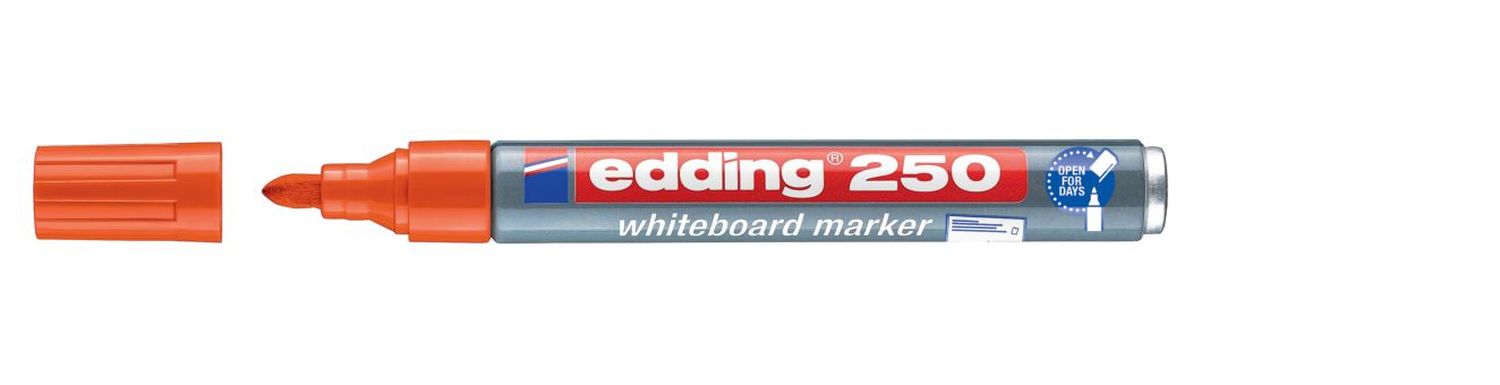 250 Boardmarker - nachfüllbar, 1,5 - 3 mm, orange 250 Boardmarker - nachfüllbar, 1,5 - 3 mm, orange