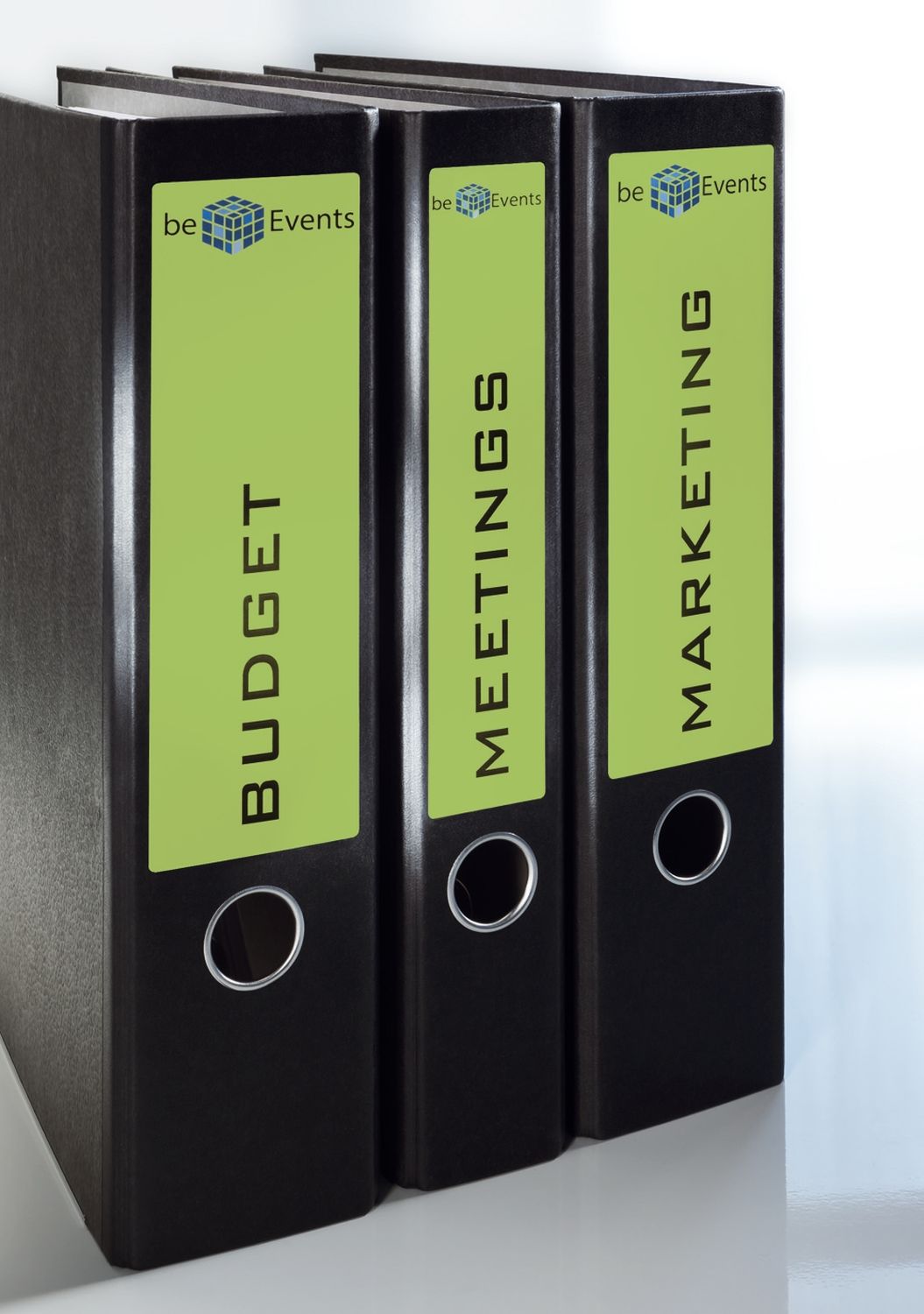 Rückenschilder farbig Avery Zweckform L4764-20 PC-beschriftbar, schmal/kurz 38 x 192 mm, 20 Bogen/140 Etiketten, grün