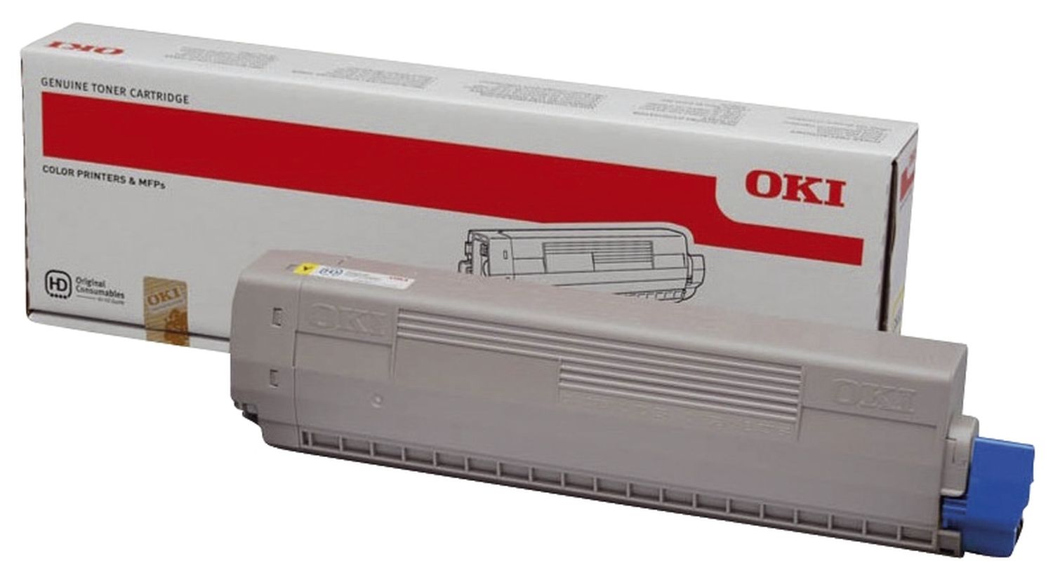 Original OKI Toner-Kit gelb (44844613)