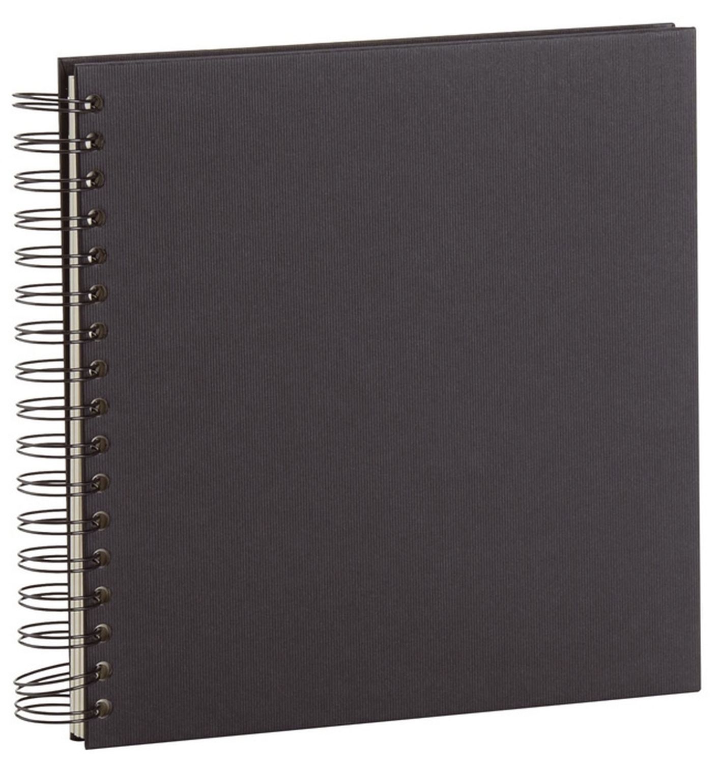 Fotospiralbuch SOHO - 23 x 23 cm, 60 Seiten, schwarz Fotospiralbuch SOHO - 23 x 23 cm, 60 Seiten, schwarz