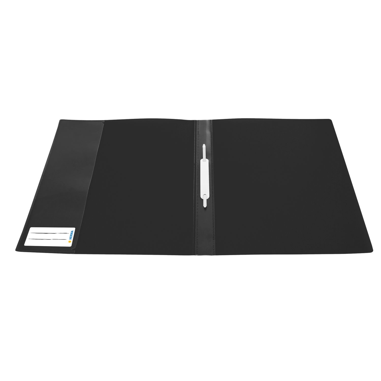Schnellhefter - A4, PP, transluzent schwarz Schnellhefter - A4, PP, transluzent schwarz