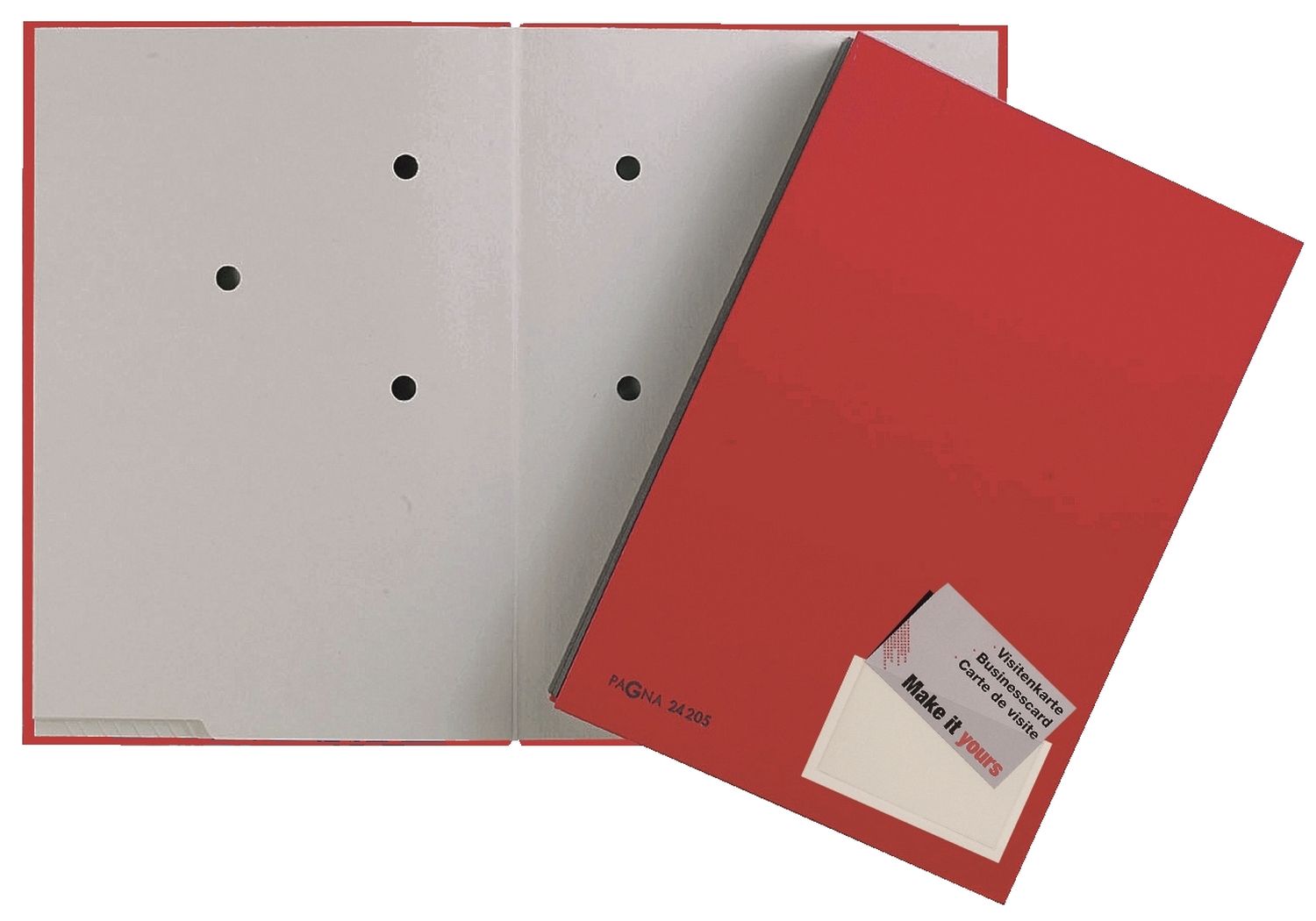 Unterschriftsmappe Color - 20 Fächer, PP kaschiert, rot Unterschriftsmappe Color - 20 Fächer, PP kaschiert, rot