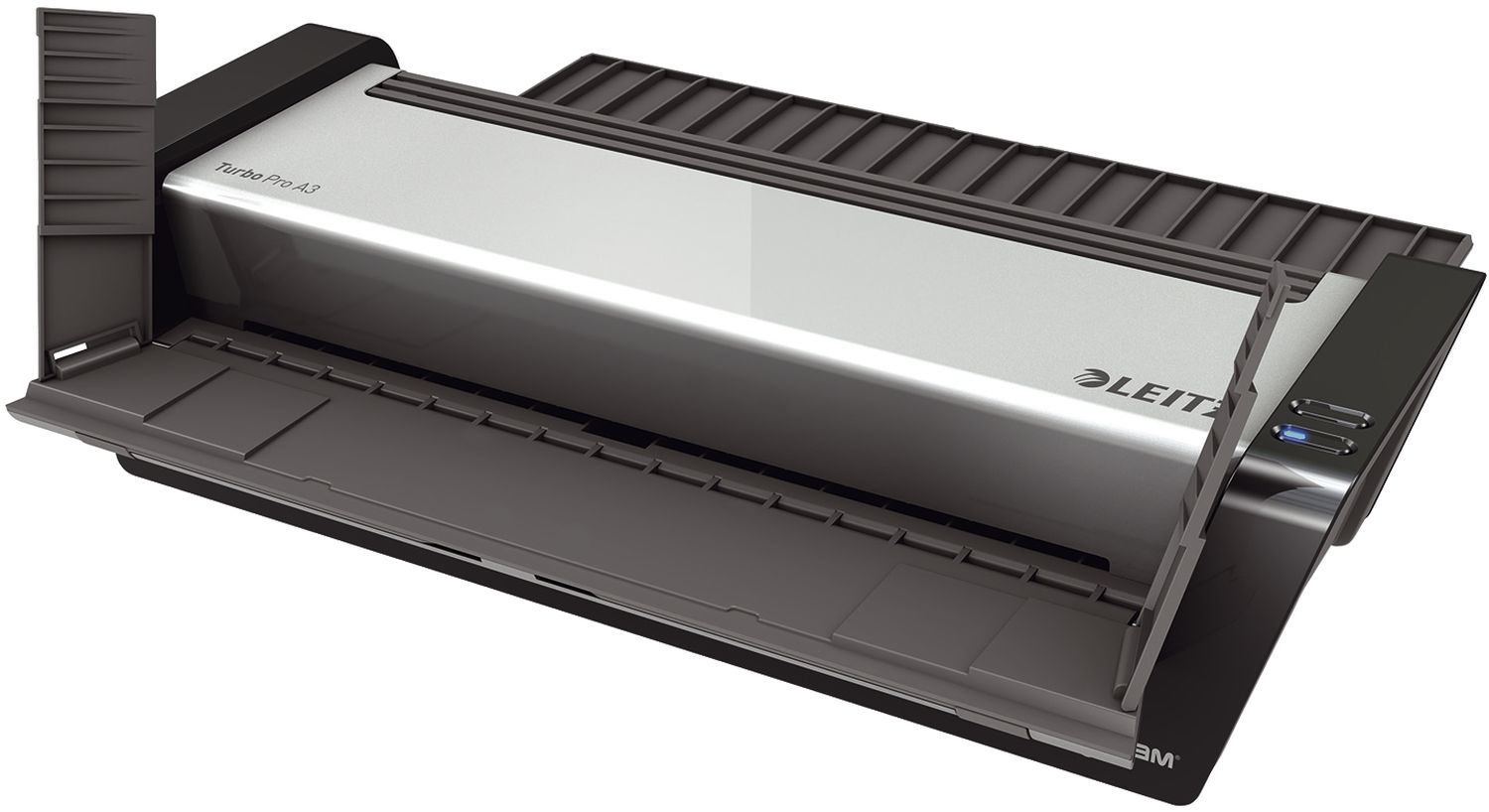 Laminiergerät iLAM Touch Turbo Pro - A3, 80-250mym, silber/schwarz Laminiergerät iLAM Touch Turbo Pro - A3, 80-250mym, silber/schwarz