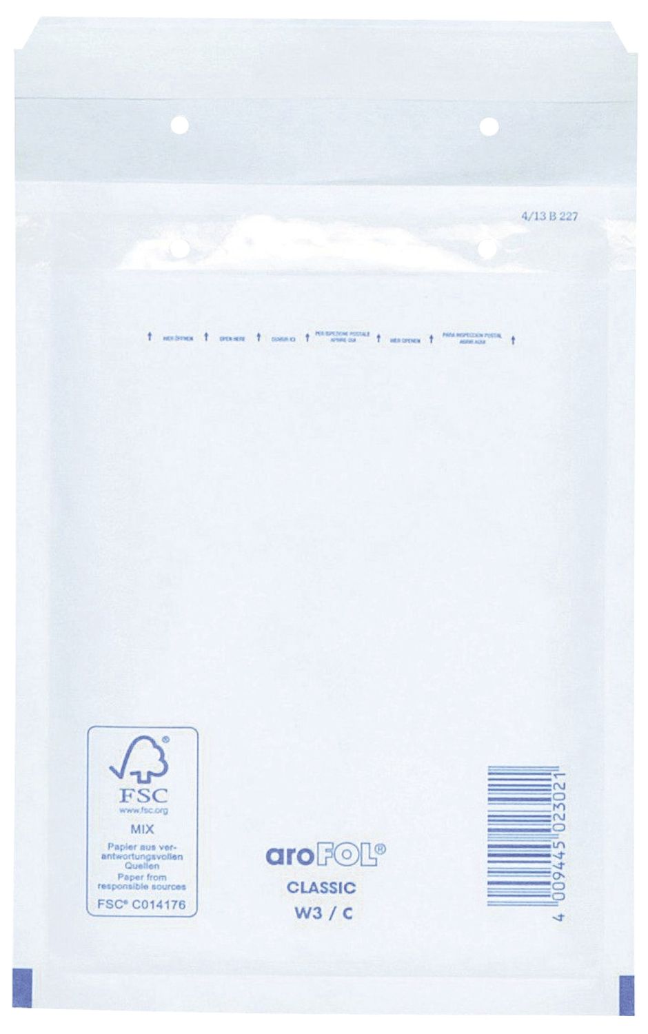 Luftpolstertaschen Nr. 3, 150x215 mm, weiß, 100 Stück Luftpolstertaschen Nr. 3, 150x215 mm, weiß, 100 Stück