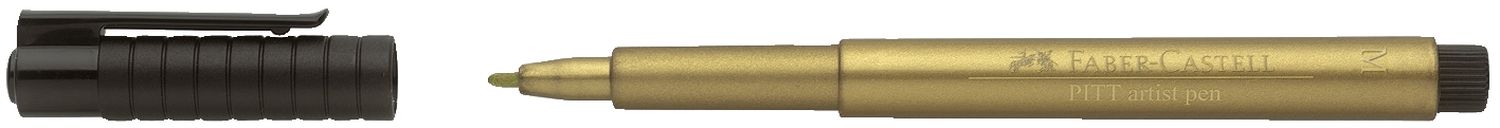 Tuschestift PITT® ARTIST PEN - 1,5 mm, gold-metallic Tuschestift PITT® ARTIST PEN - 1,5 mm, gold-metallic