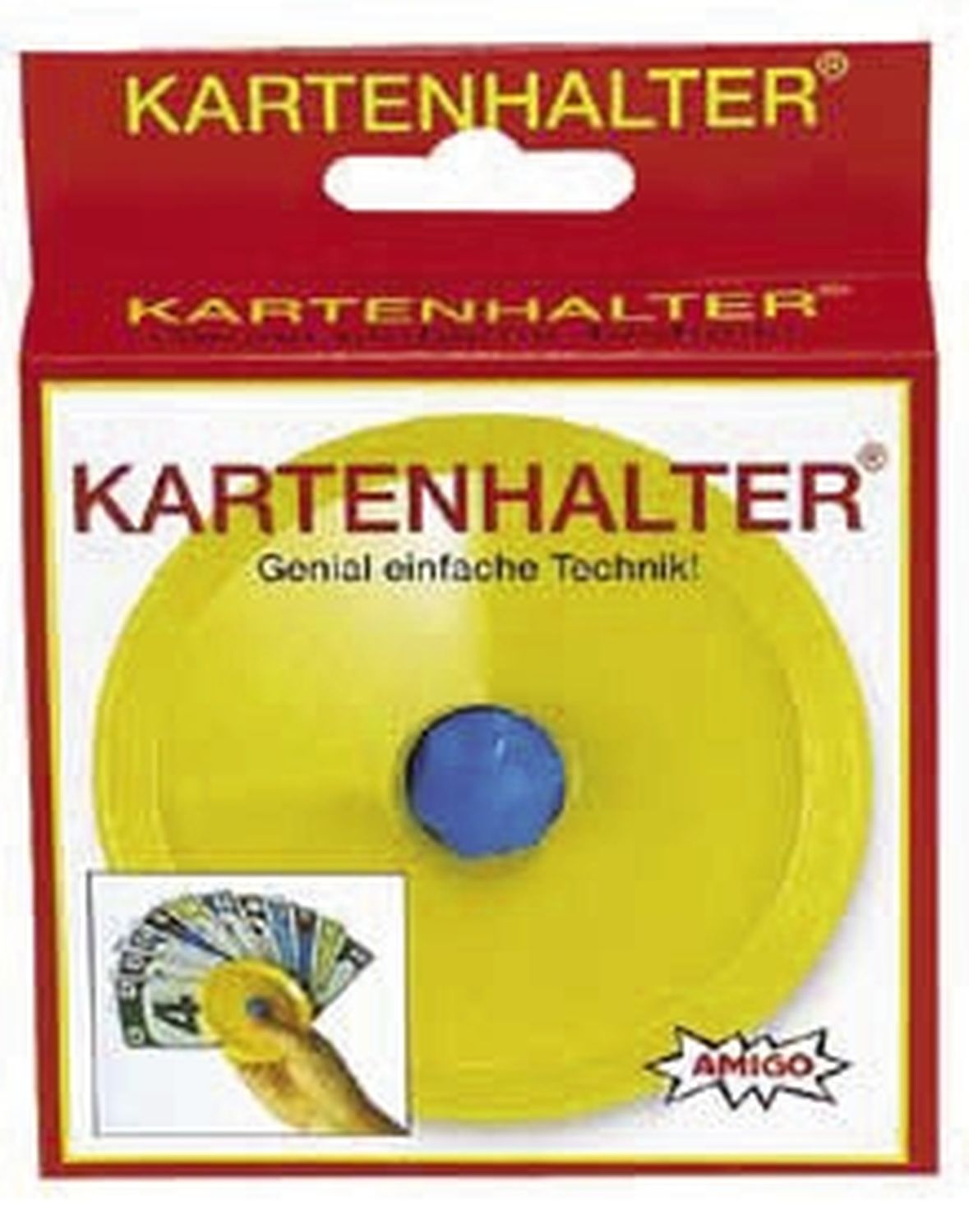 Kartenhalter gelb Kartenhalter gelb