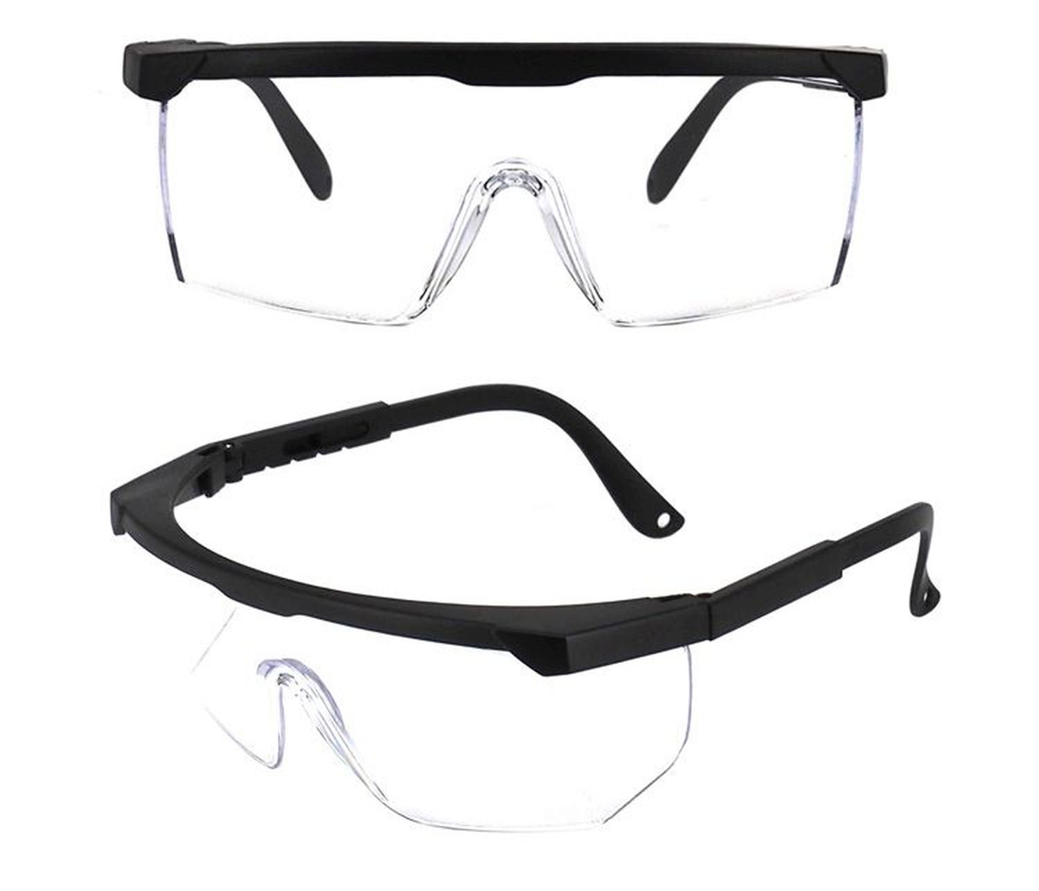 Sicherheitsbrille transparent/schwarz