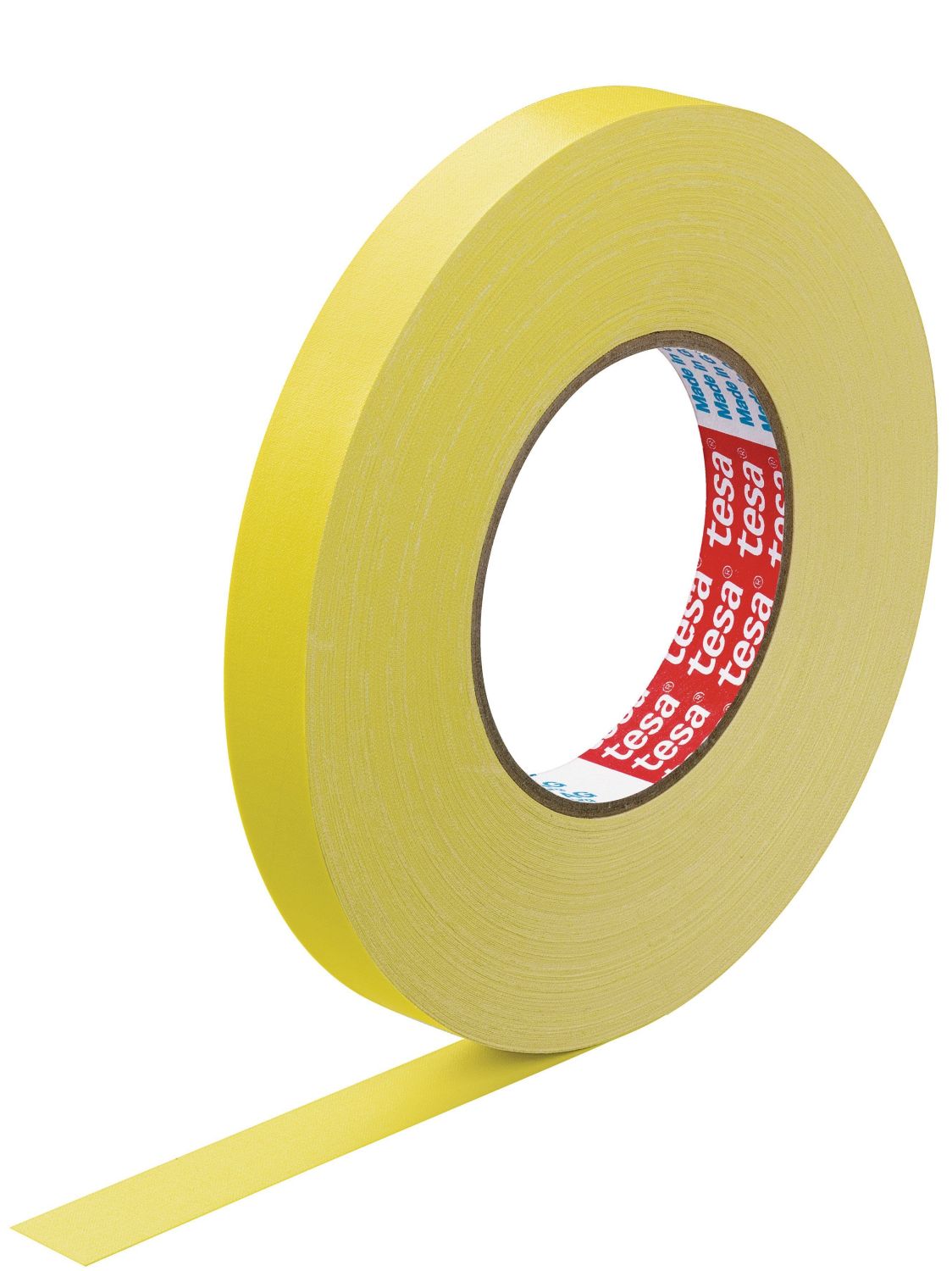 Gewebeklebeband - 50 m x 19 mm, gelb