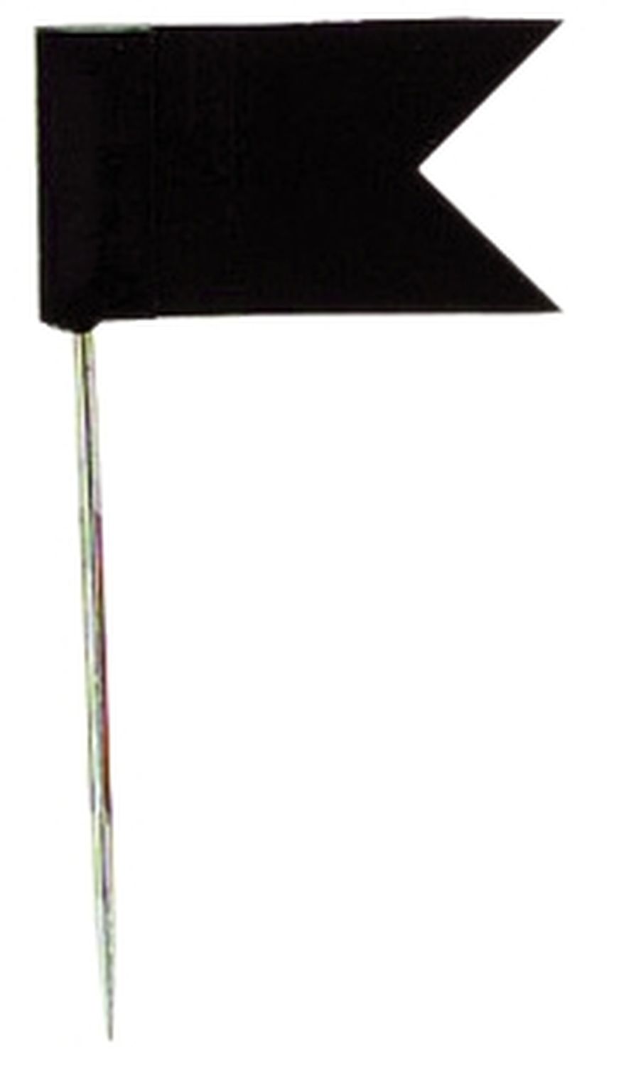 Markierfahne, 35 x 18 mm, schwarz, Dose 20 Stück Markierfahne, 35 x 18 mm, schwarz, Dose 20 Stück