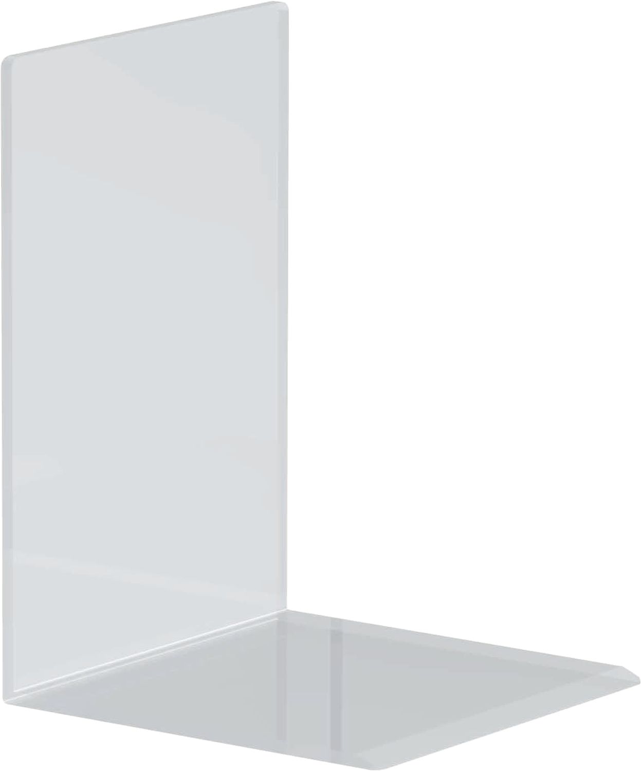 Acryl Buchstütze - 120 x 170 x 120 mm, glasklar, 2er Pack Acryl Buchstütze - 120 x 170 x 120 mm, glasklar, 2er Pack