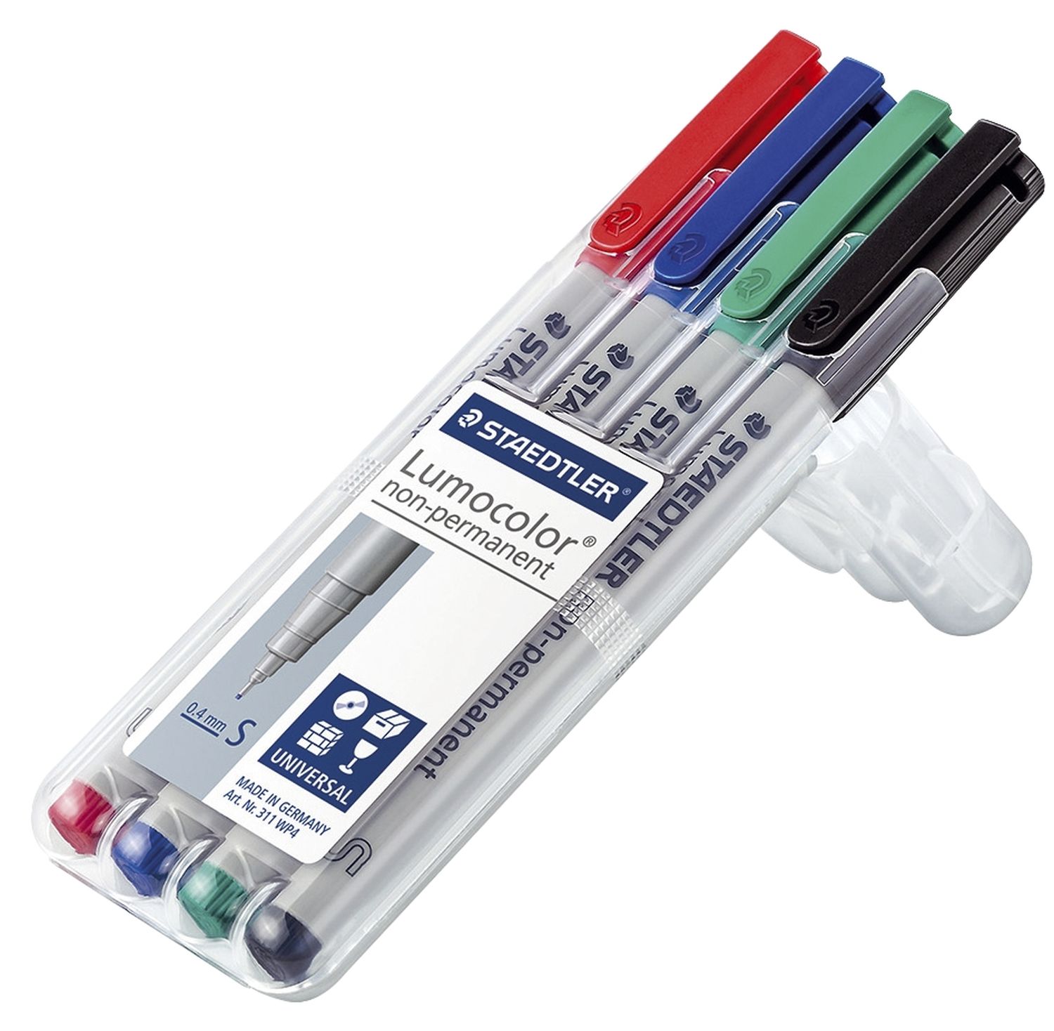 Feinschreiber Universalstift Lumocolor® - non-permanent, S, 4 Farben Feinschreiber Universalstift Lumocolor® - non-permanent, S, 4 Farben