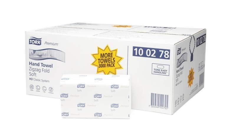 extra weiche Zickzack Handtücher - 2-lagig Tissue plus, hochweiß, mit Dekorprägung extra weiche Zickzack Handtücher - 2-lagig Tissue plus, hochweiß, mit Dekorprägung