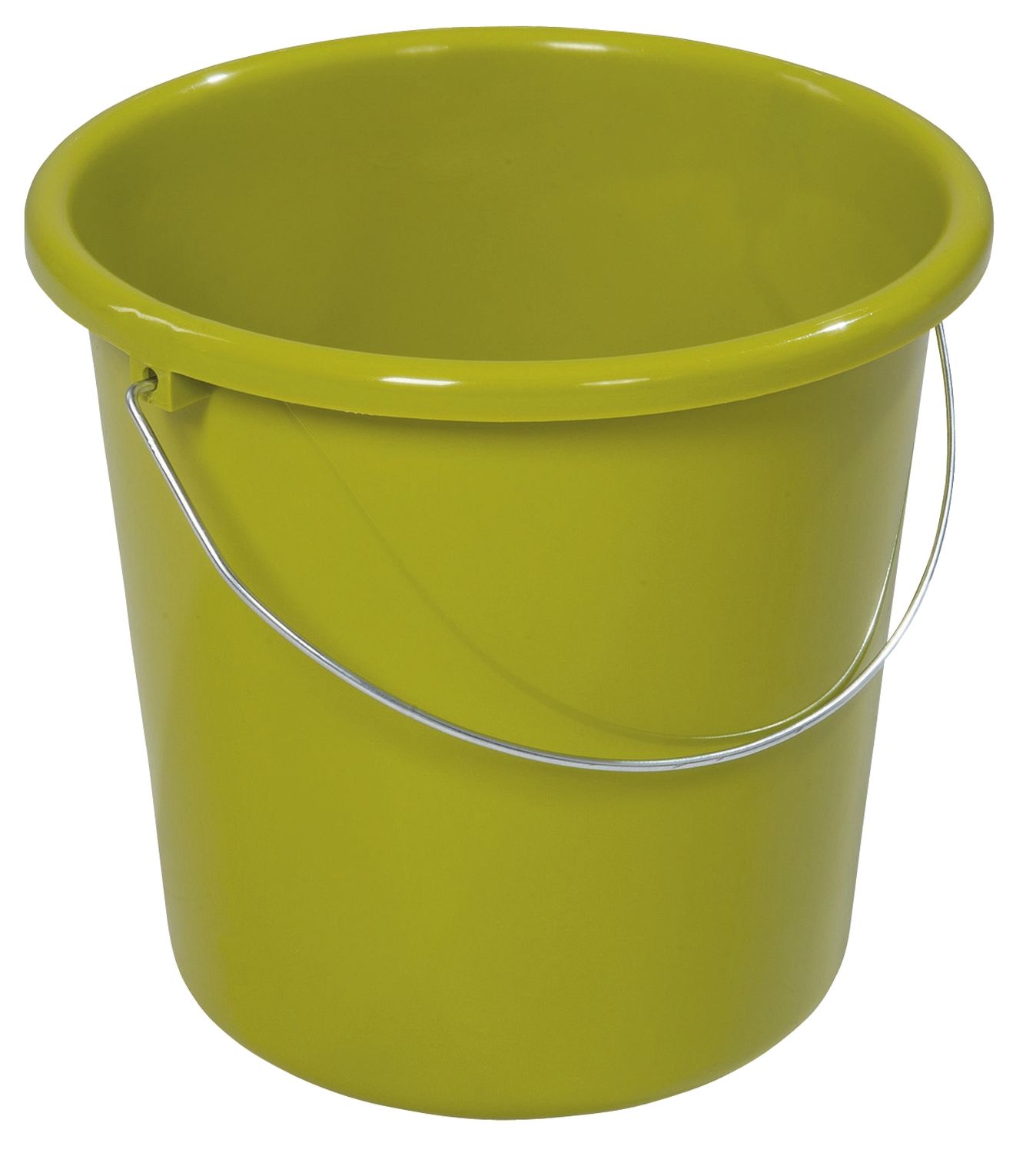 Eimer - Plastik, rund, 10 Liter, kiwi Eimer - Plastik, rund, 10 Liter, kiwi