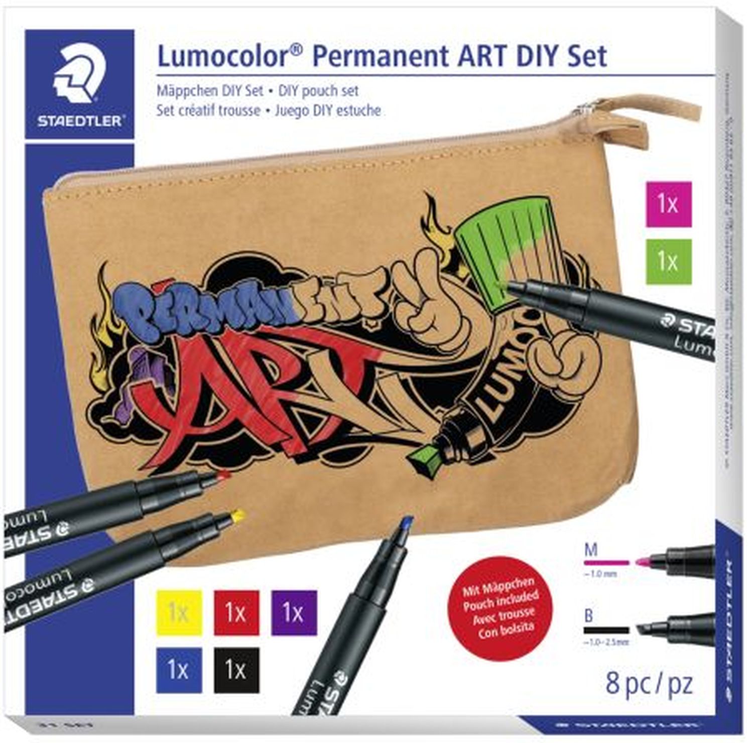 Lumocolor® Universalstifte DIY Set - Mädchen