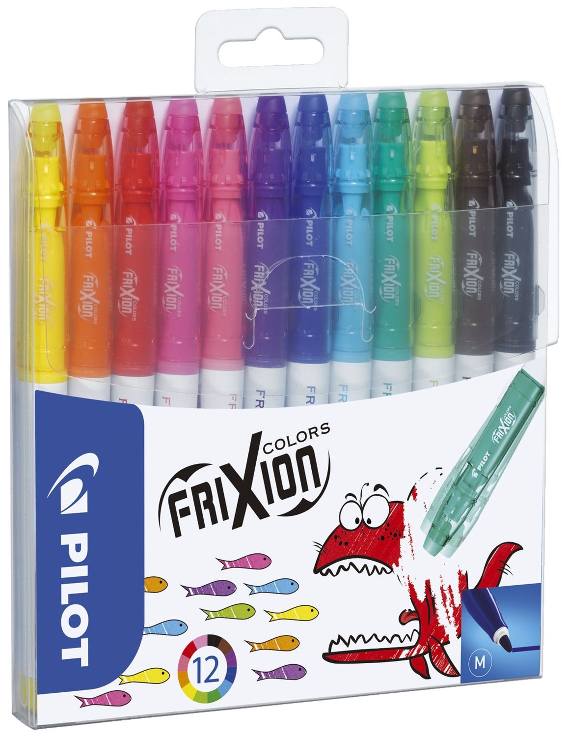 Faserstift FriXion Colors - 0,4 mm, 12 Farben im Etui Faserstift FriXion Colors - 0,4 mm, 12 Farben im Etui