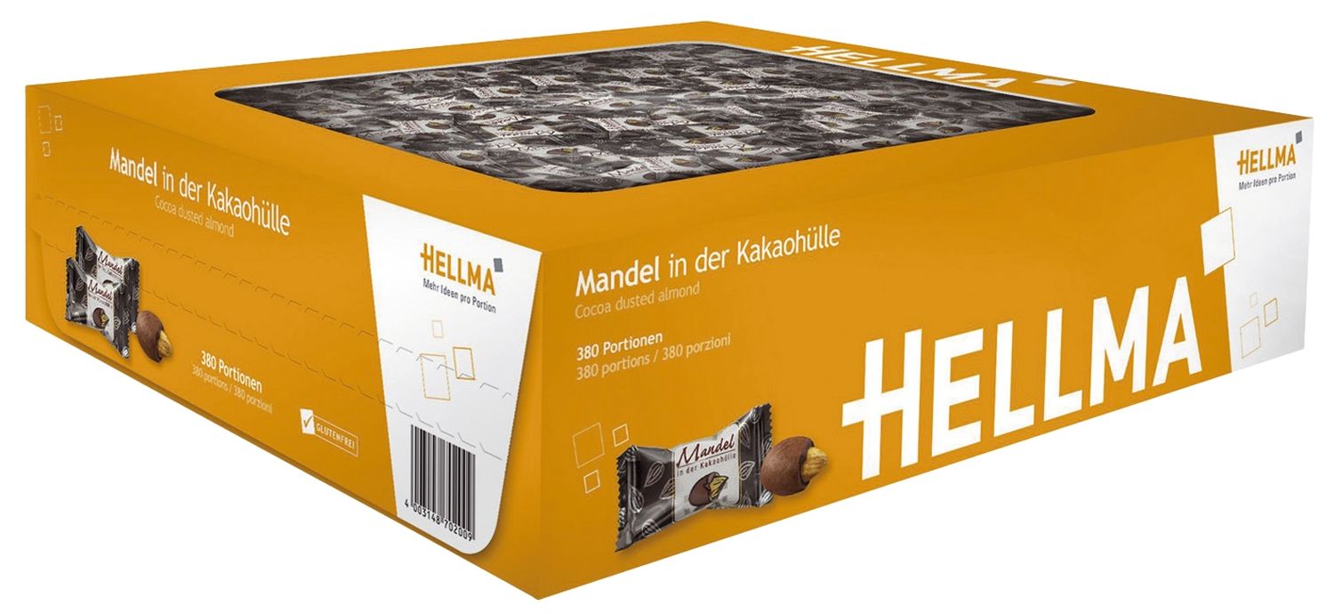 Mandel in der Kakaohülle 380 Stück Mandel in der Kakaohülle 380 Stück