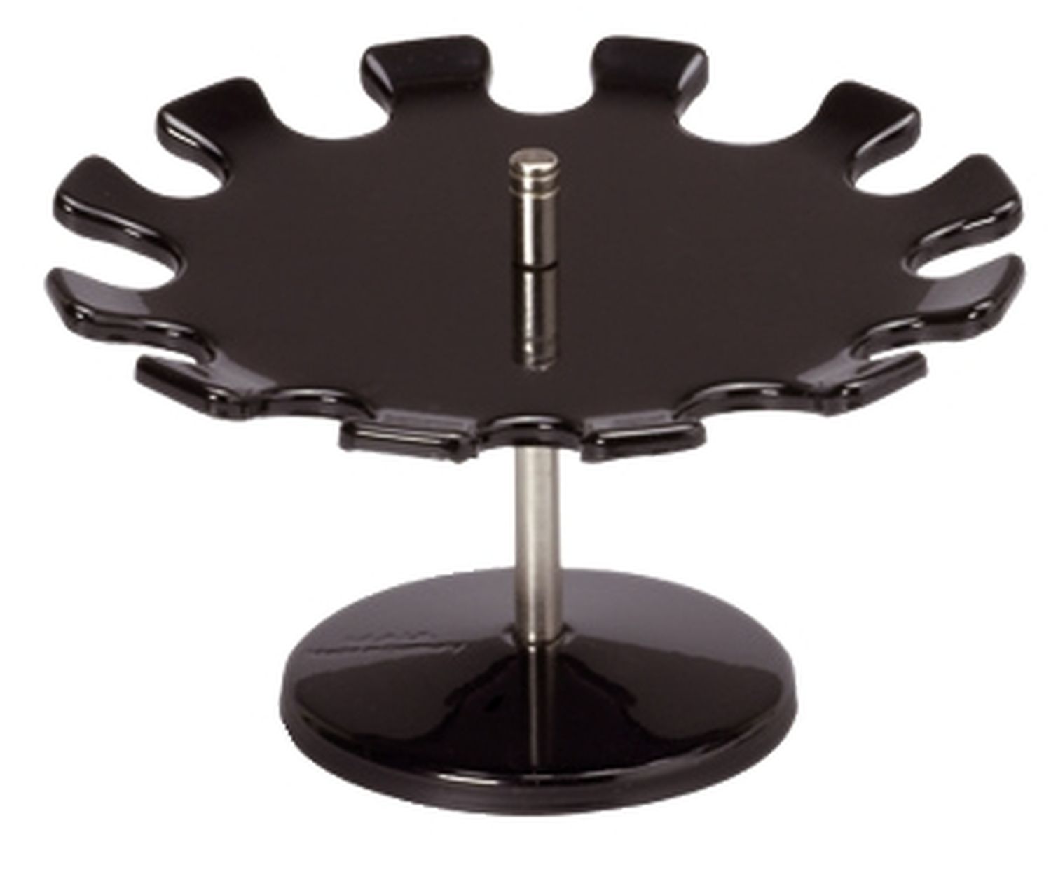 Stempelträger - drehbar, 160 x 100 x 160 mm, schwarz, für 12 Stempel Stempelträger - drehbar, 160 x 100 x 160 mm, schwarz, für 12 Stempel