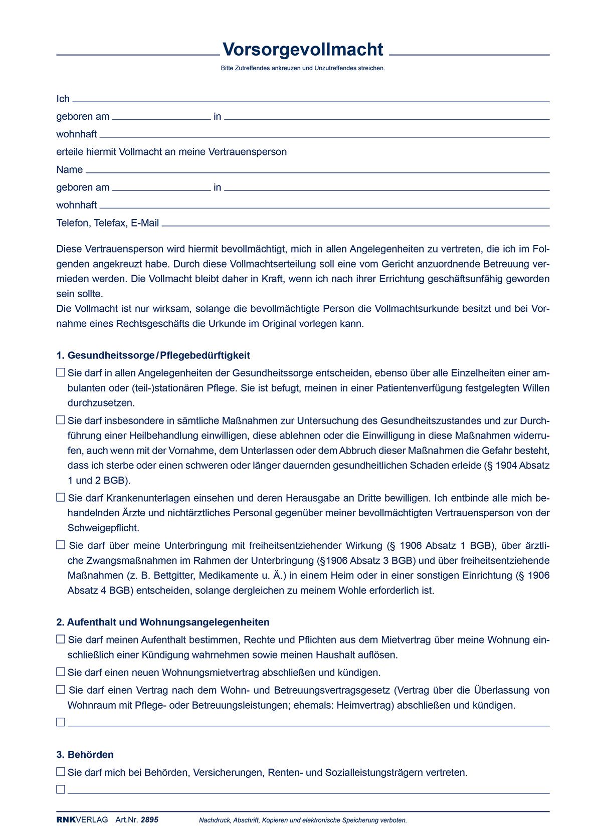 Patientenverfügung mit Betreuungsverfügung und Vorsorgevollmacht Patientenverfügung mit Betreuungsverfügung und Vorsorgevollmacht