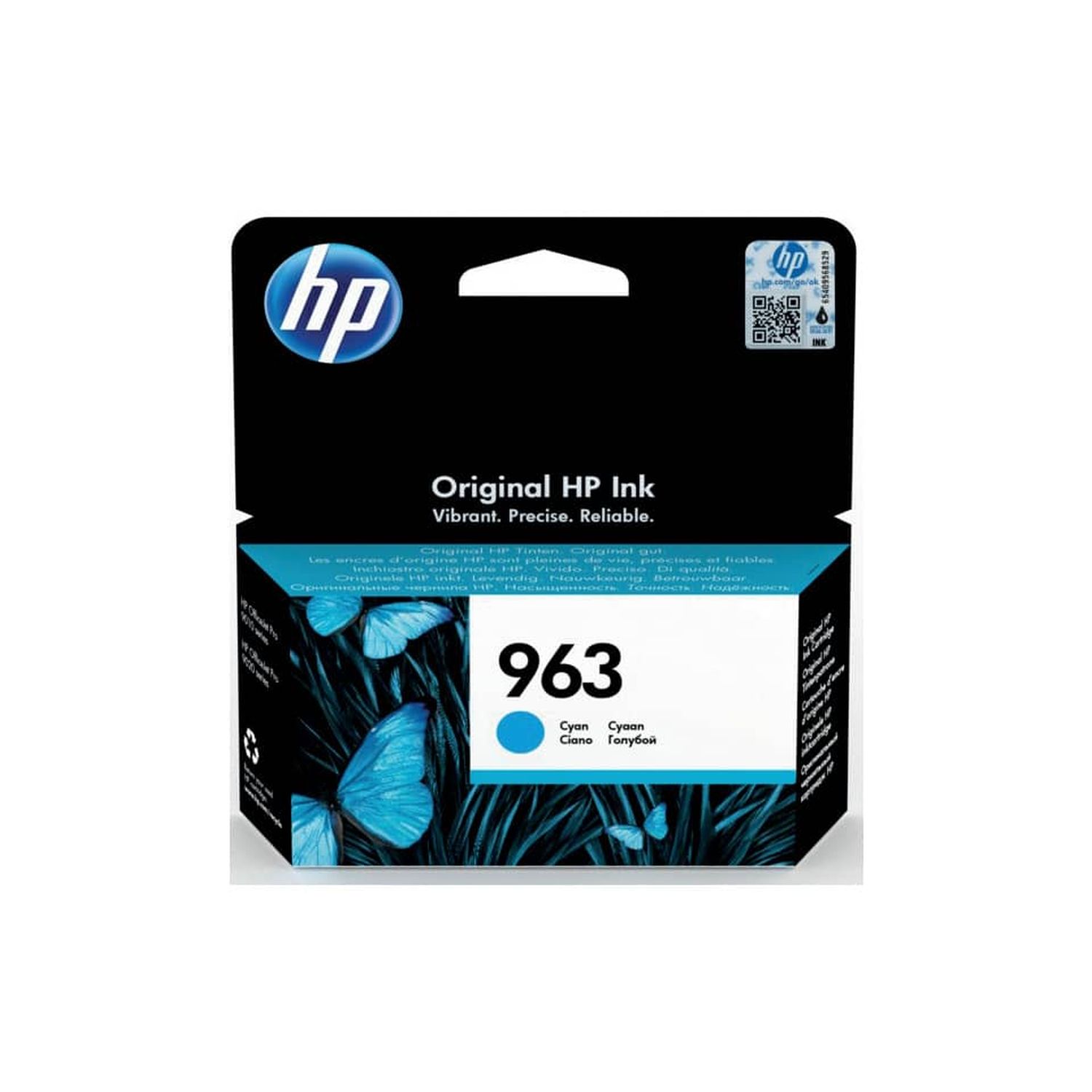 Original HP Tintenpatrone cyan (3JA23AE,963,963C,963CYAN,NO963,NO963C,NO963CYAN)