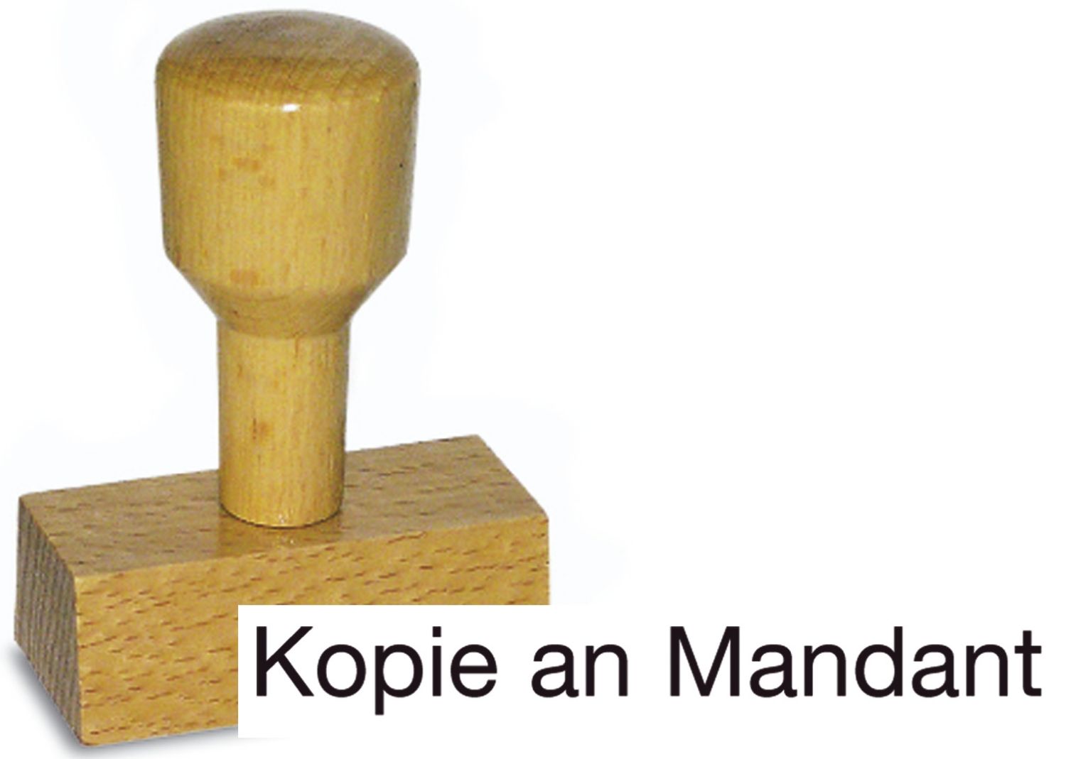 Vorgangsstempel - Kopie an Mandant