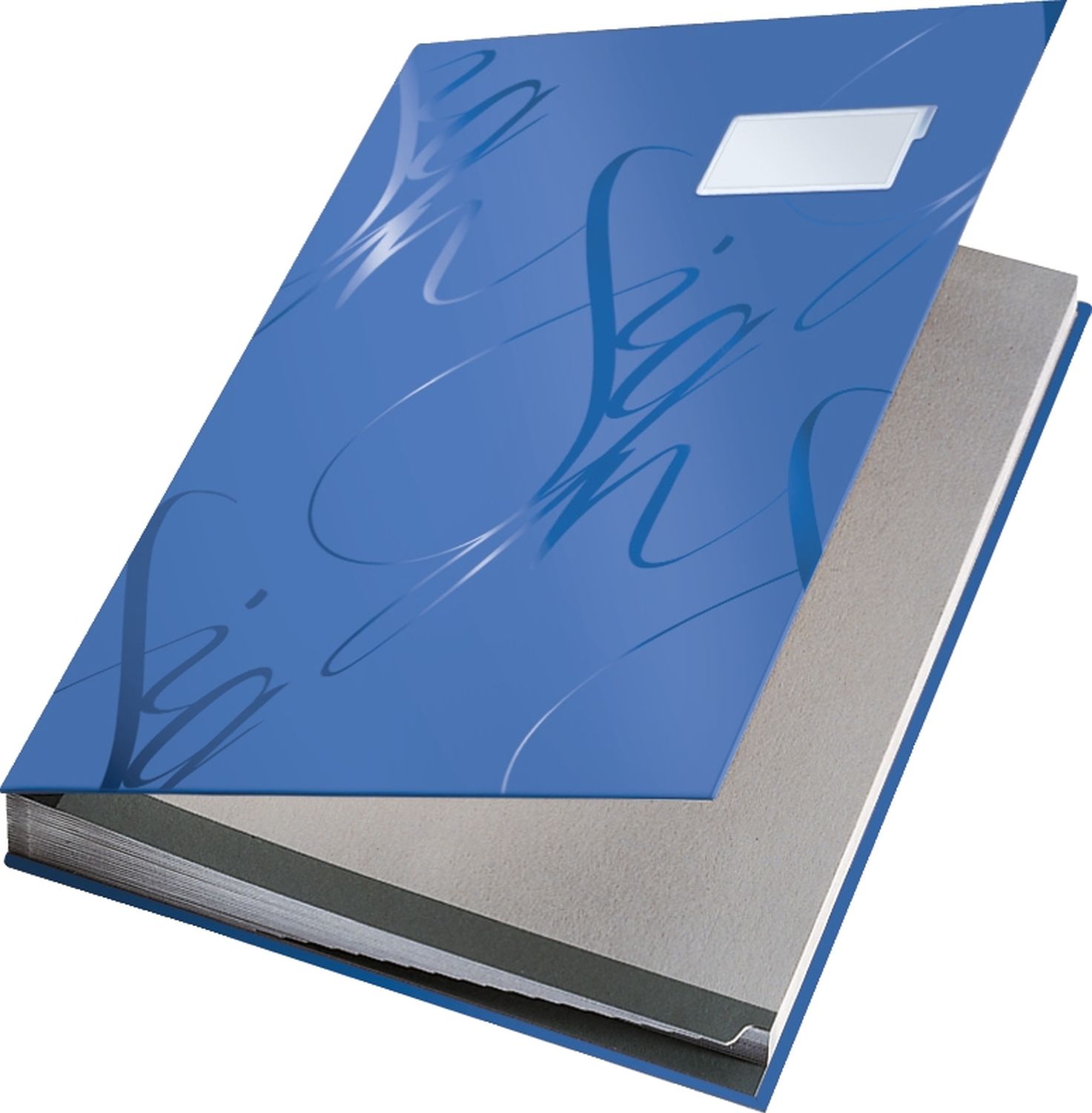5745 Unterschriftsmappe Design, 18 Fächer, blau 5745 Unterschriftsmappe Design, 18 Fächer, blau