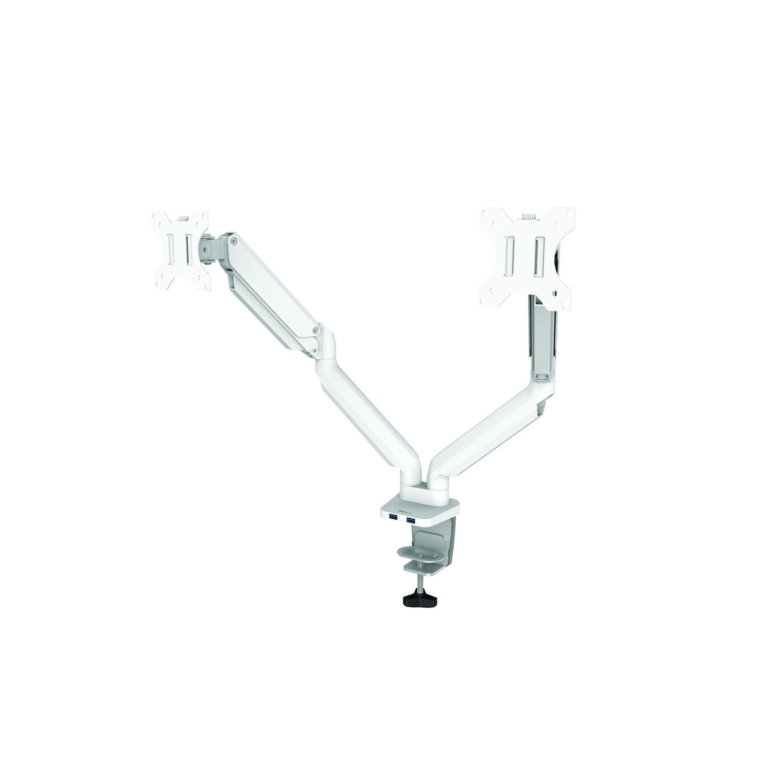 Platinum Series Doppelmonitorarm weiss Platinum Series Doppelmonitorarm weiss