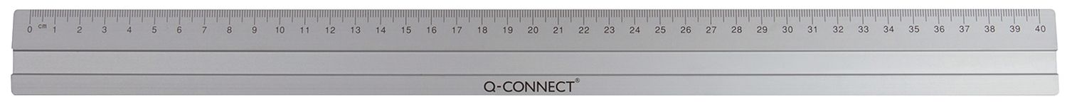 Lineal Alu - 40 cm, silber Lineal Alu - 40 cm, silber
