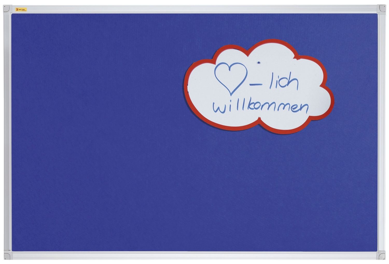 X-tra!Line® Filztafel - 120 x 90 cm, blau X-tra!Line® Filztafel - 120 x 90 cm, blau