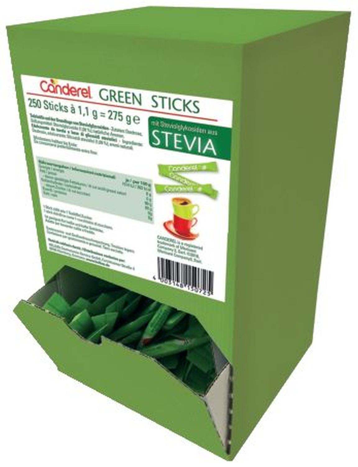 Stevia-Stick - 250 Einzelportionen à 1,1 g Stevia-Stick - 250 Einzelportionen à 1,1 g